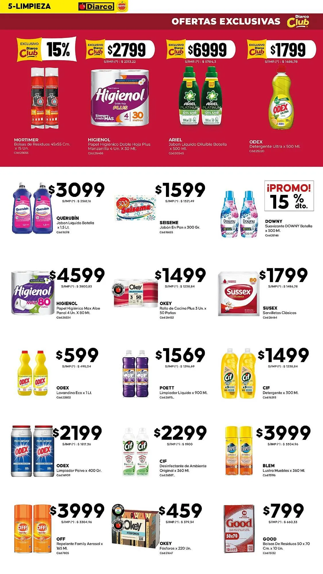 Ofertas de Catálogo Diarco 10 de noviembre al 14 de noviembre 2025 - Página 5 del catálogo