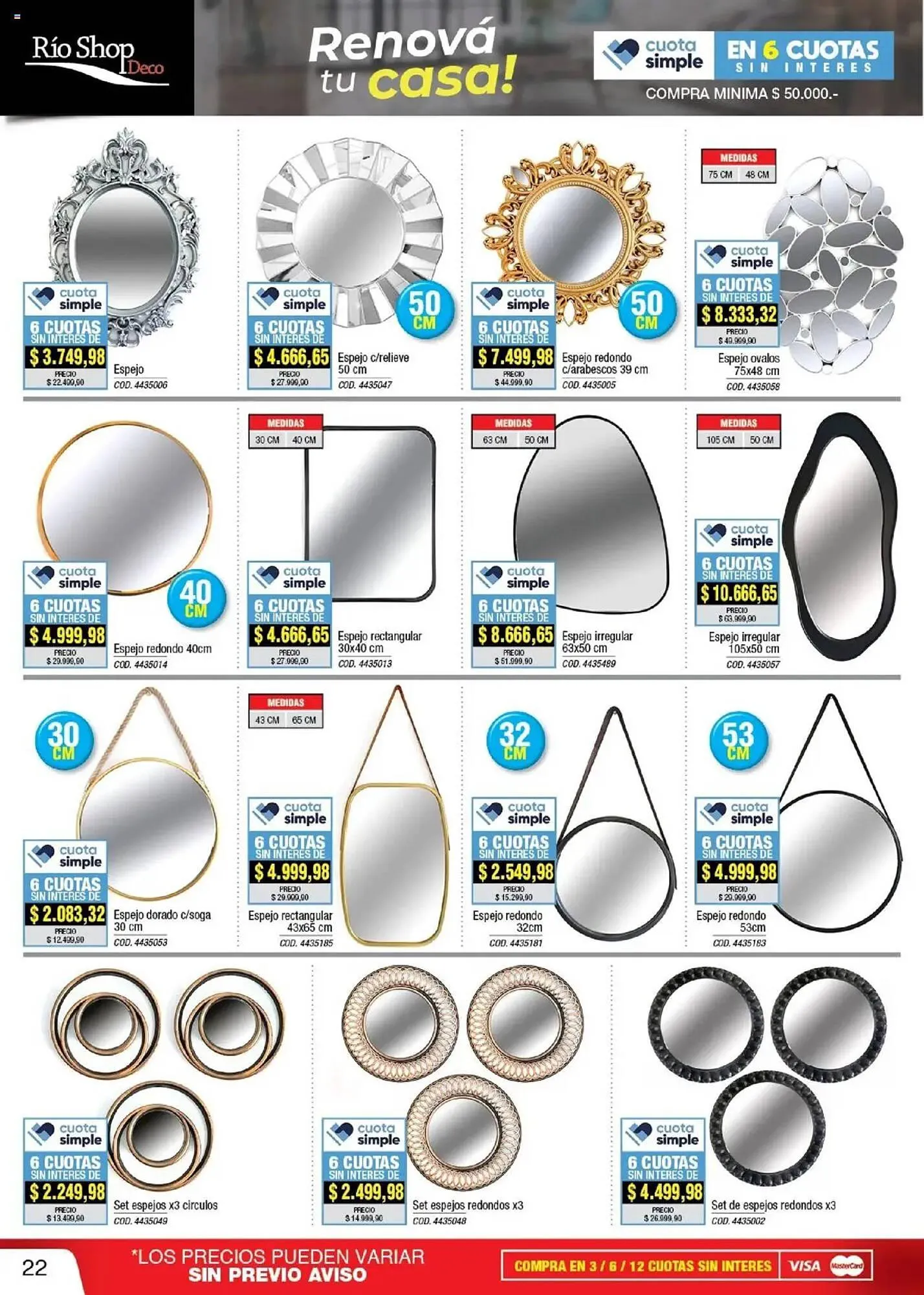 Ofertas de Catálogo Rio Shop Deco 20 de marzo al 30 de abril 2025 - Página 22 del catálogo