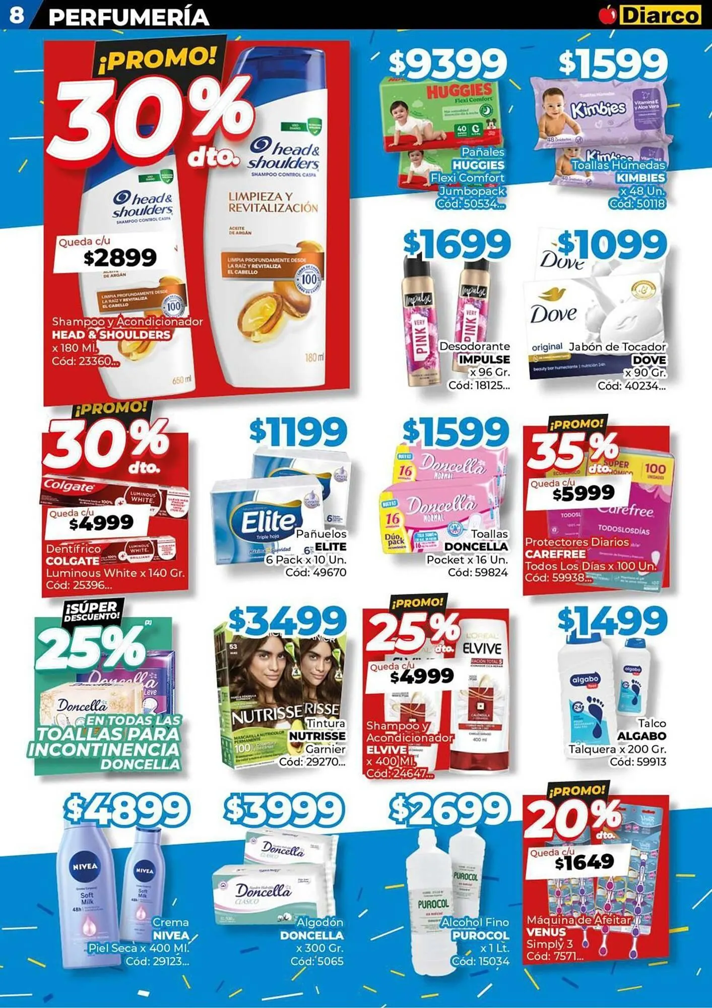 Ofertas de Catálogo Diarco 24 de marzo al 30 de marzo 2025 - Página 8 del catálogo