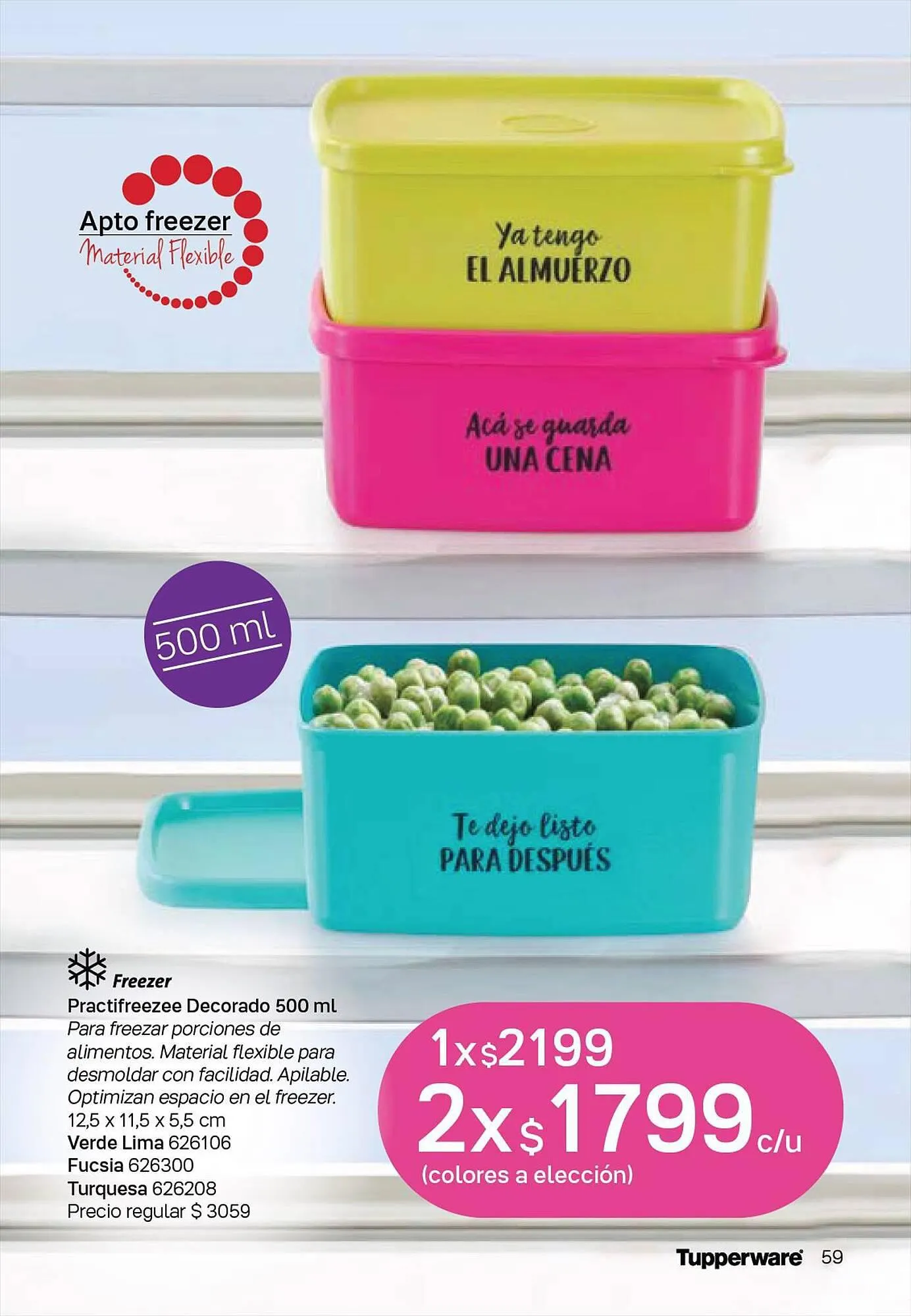 Ofertas de Catálogo Tupperware 4 de julio al 15 de agosto 2023 - Página 60 del catálogo