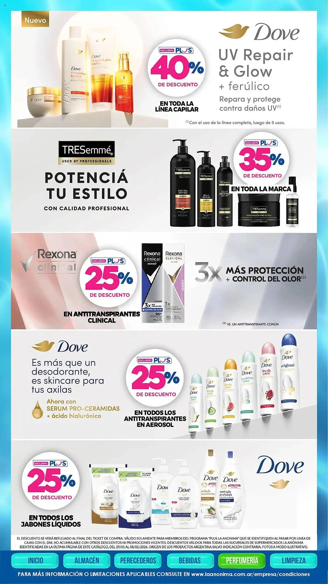 Ofertas de Catálogo La Anonima 29 de enero al 8 de febrero 2026 - Página 34 del catálogo
