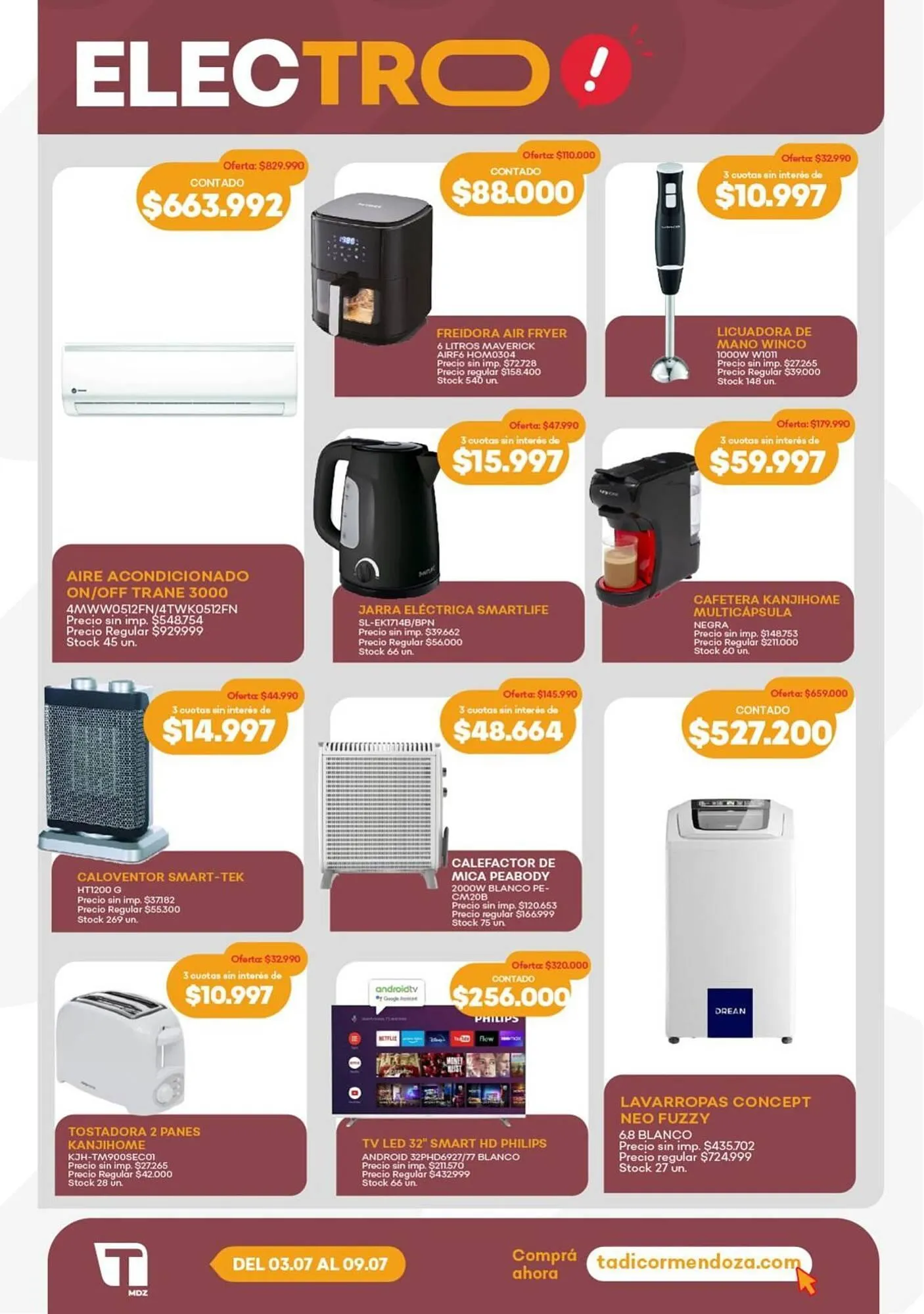 Ofertas de Catálogo Supermercados Tadicor 3 de julio al 9 de julio 2025 - Página 11 del catálogo