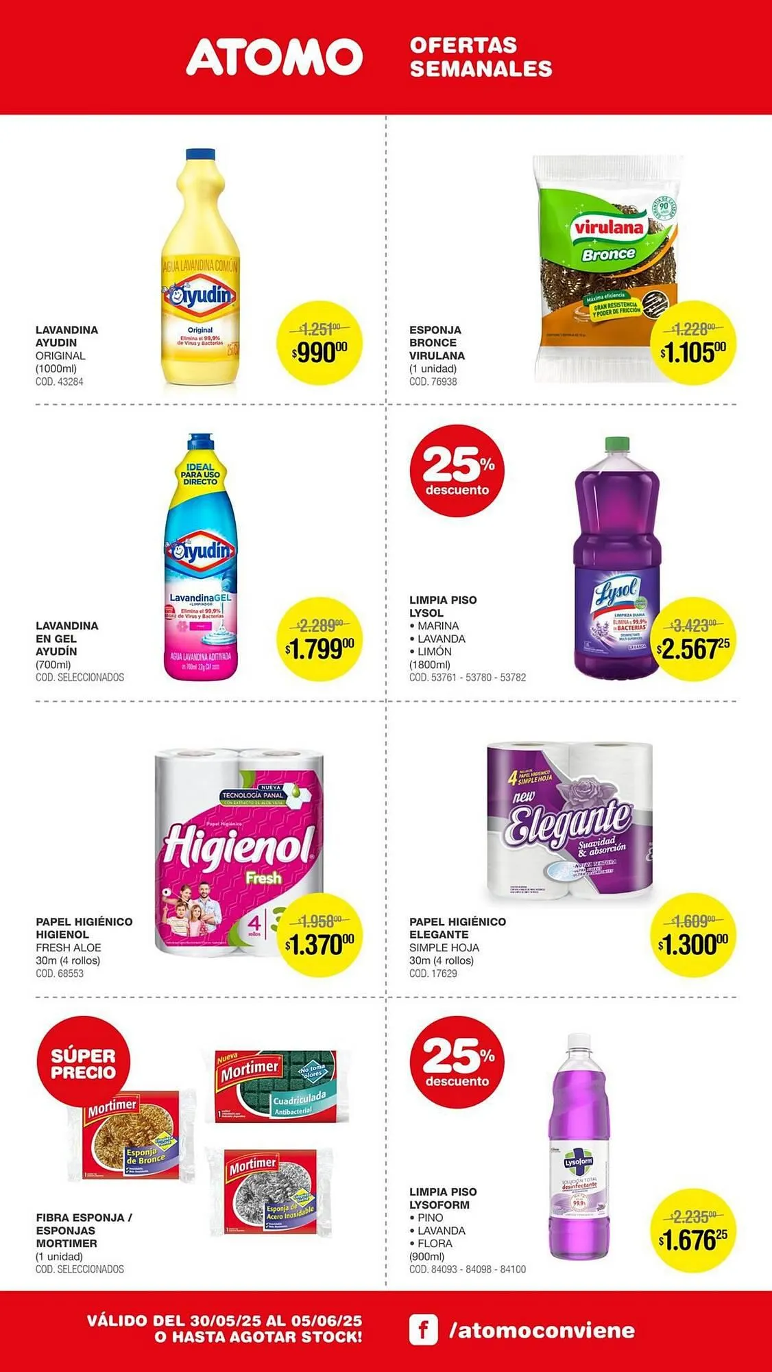 Ofertas de Catálogo Atomo Conviene 30 de mayo al 5 de junio 2025 - Página 11 del catálogo