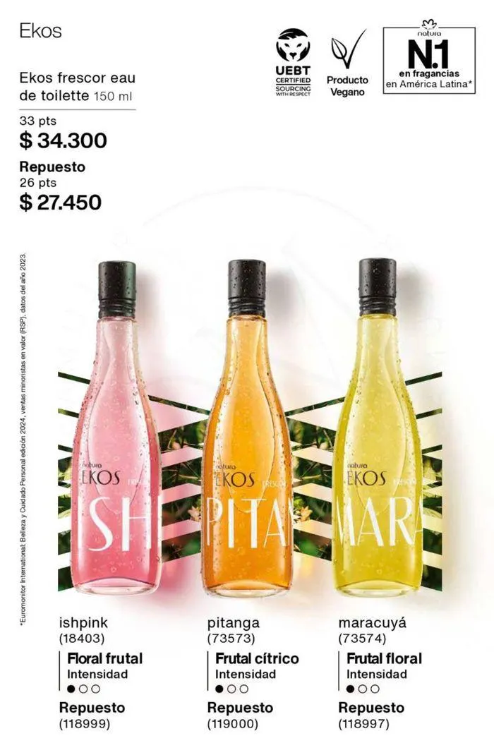 Ofertas de Catálogo Natura  3 de septiembre al 30 de septiembre 2024 - Página 100 del catálogo