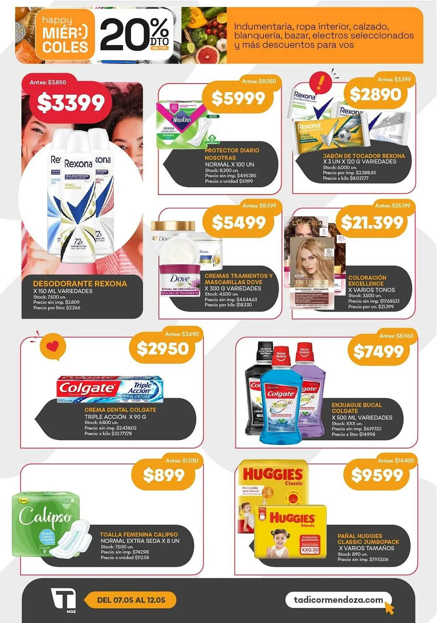 Ofertas de Catálogo Supermercados Tadicor 6 de mayo al 12 de mayo 2026 - Página 6 del catálogo