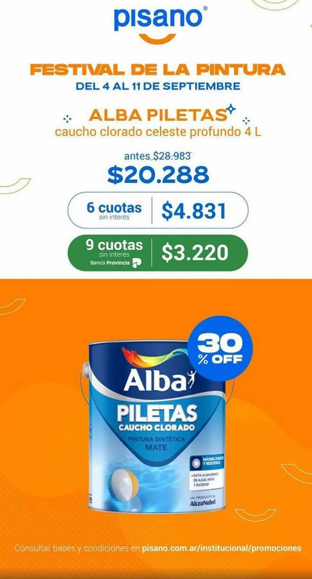 Ofertas de Catálogo Pinturerías Pisano 29 de agosto al 17 de septiembre 2023 - Página 2 del catálogo