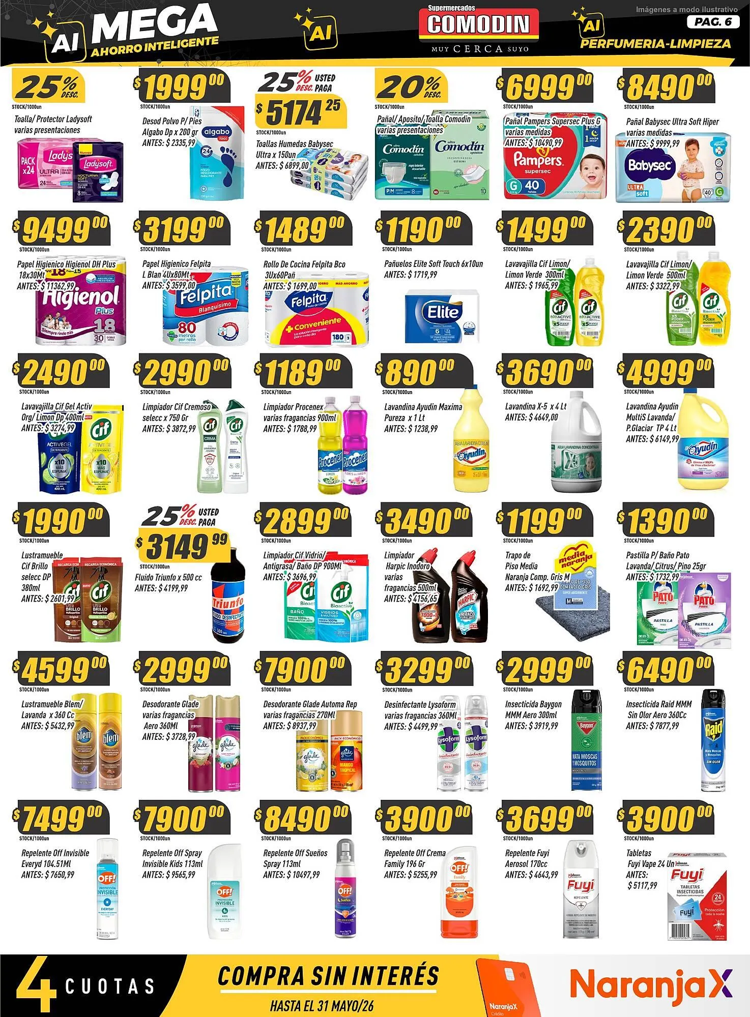 Ofertas de Catálogo Supermercados Comodin 4 de mayo al 10 de mayo 2026 - Página 6 del catálogo