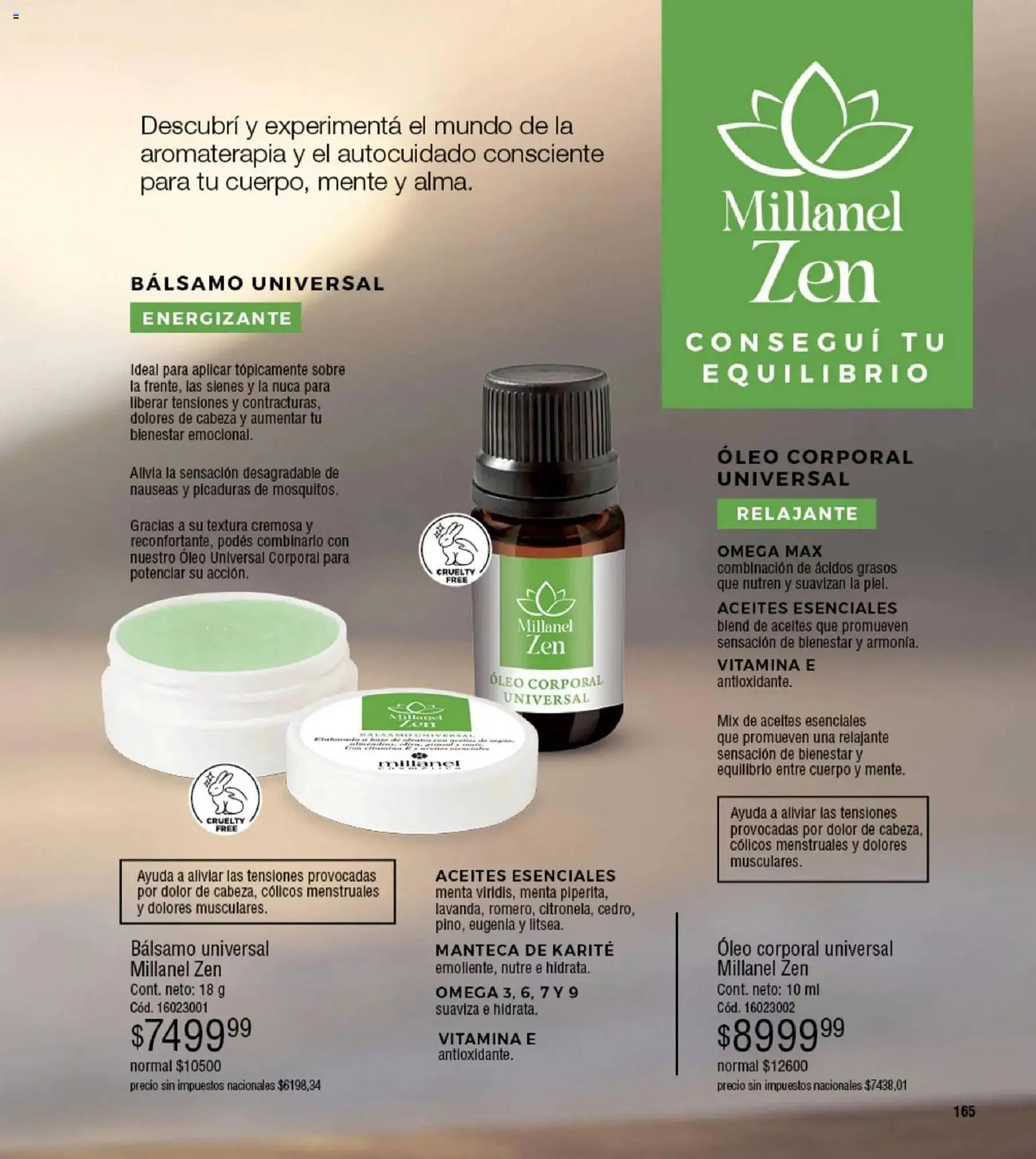 Ofertas de Catálogo Millanel Cosmética 5 de enero al 1 de febrero 2026 - Página 165 del catálogo