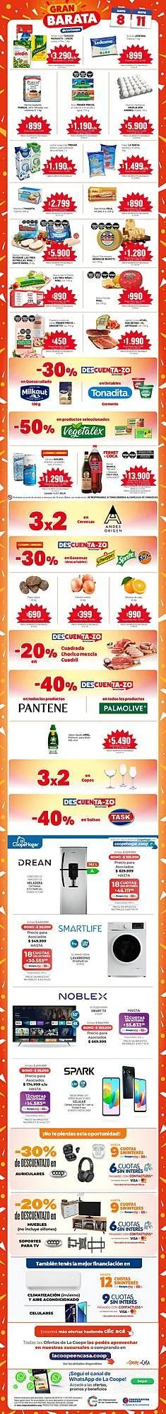 Ofertas de Catálogo Cooperativa Obrera 8 de mayo al 11 de mayo 2025 - Página 1 del catálogo