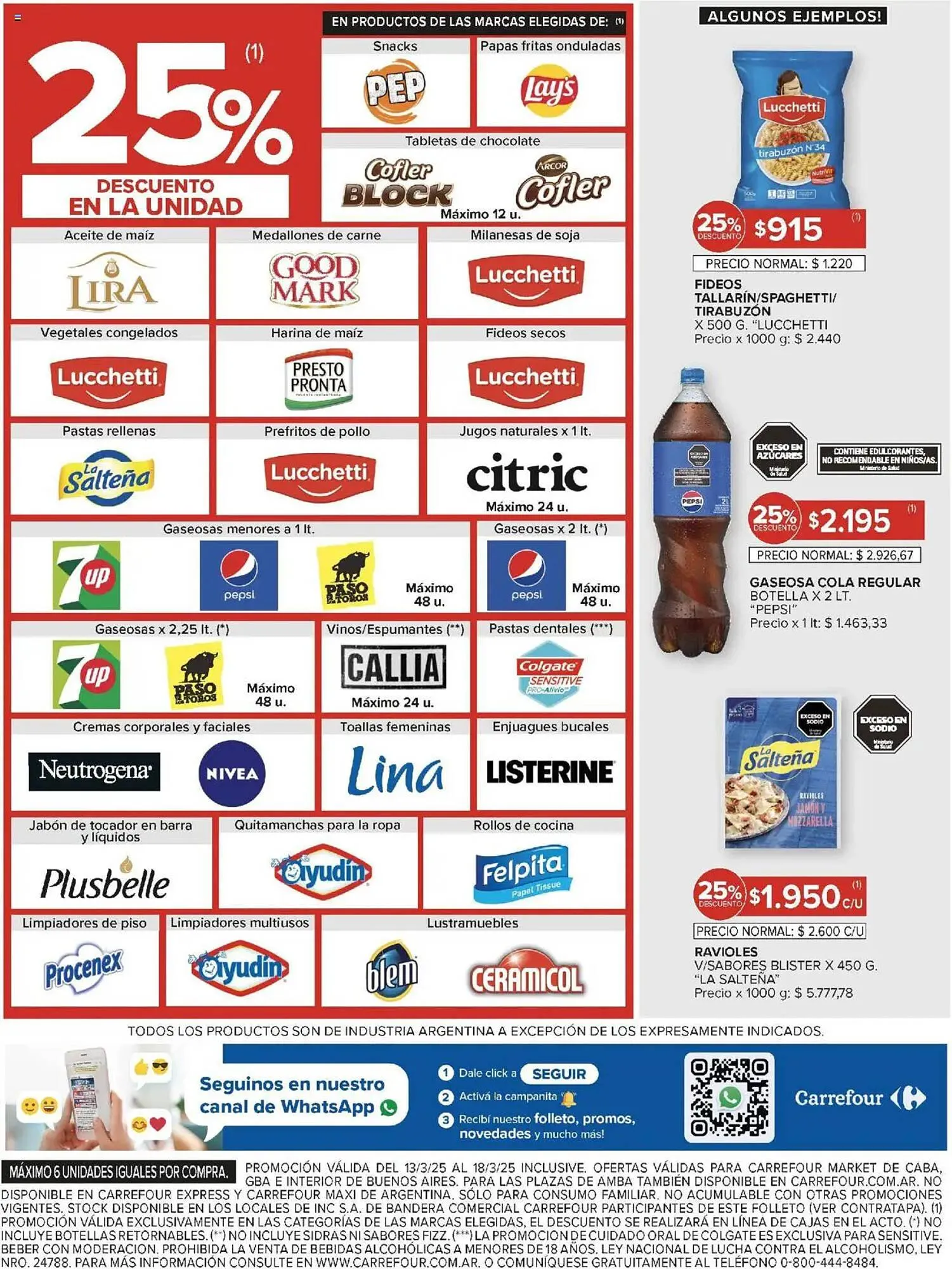Ofertas de Catálogo Carrefour Market 13 de marzo al 18 de marzo 2025 - Página 7 del catálogo