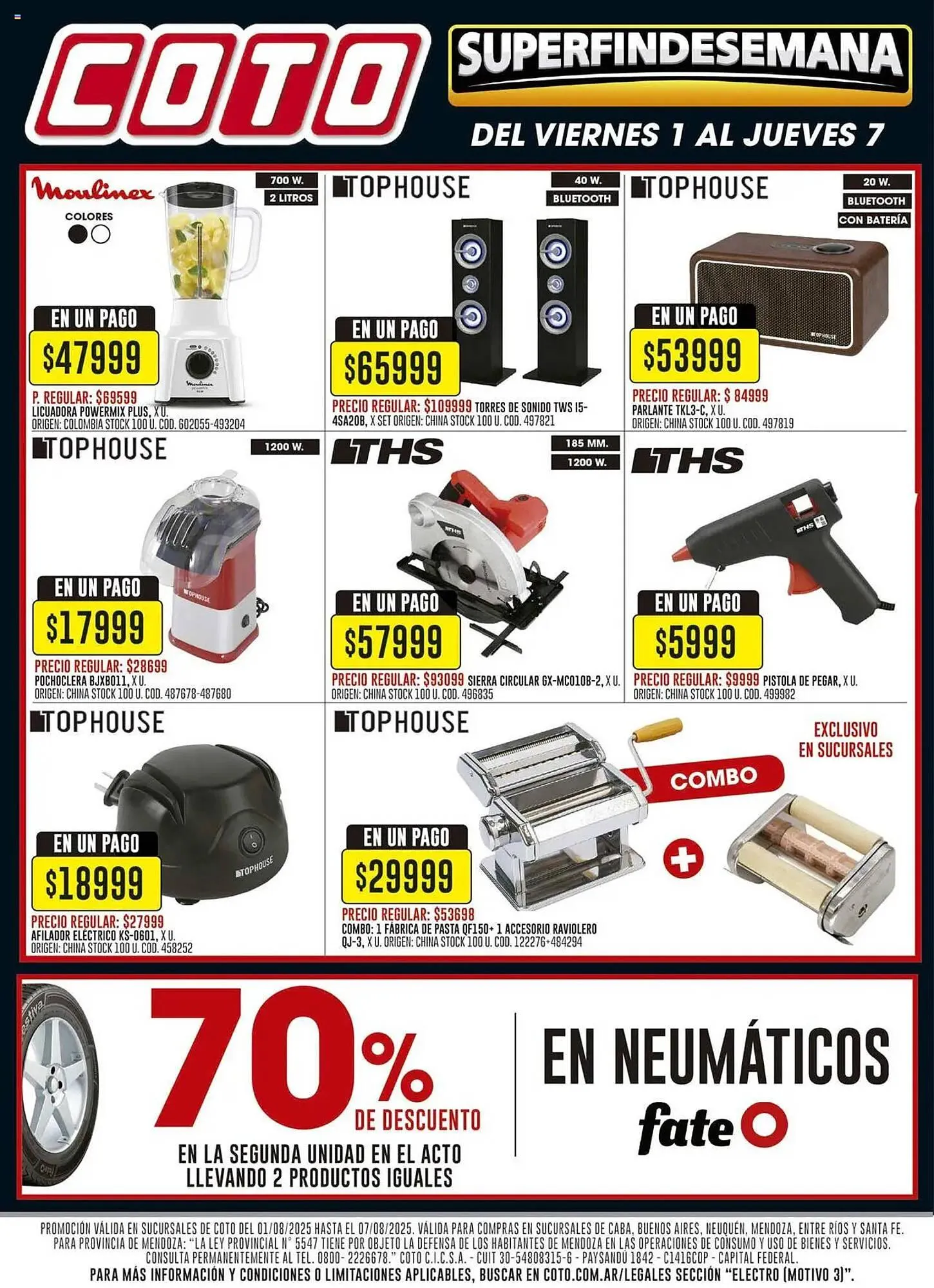 Ofertas de Catálogo Coto 1 de agosto al 7 de agosto 2025 - Página 3 del catálogo