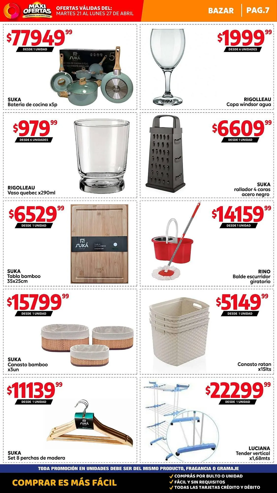 Ofertas de Catálogo Maxi Ofertas 24 de abril al 27 de abril 2026 - Página 7 del catálogo