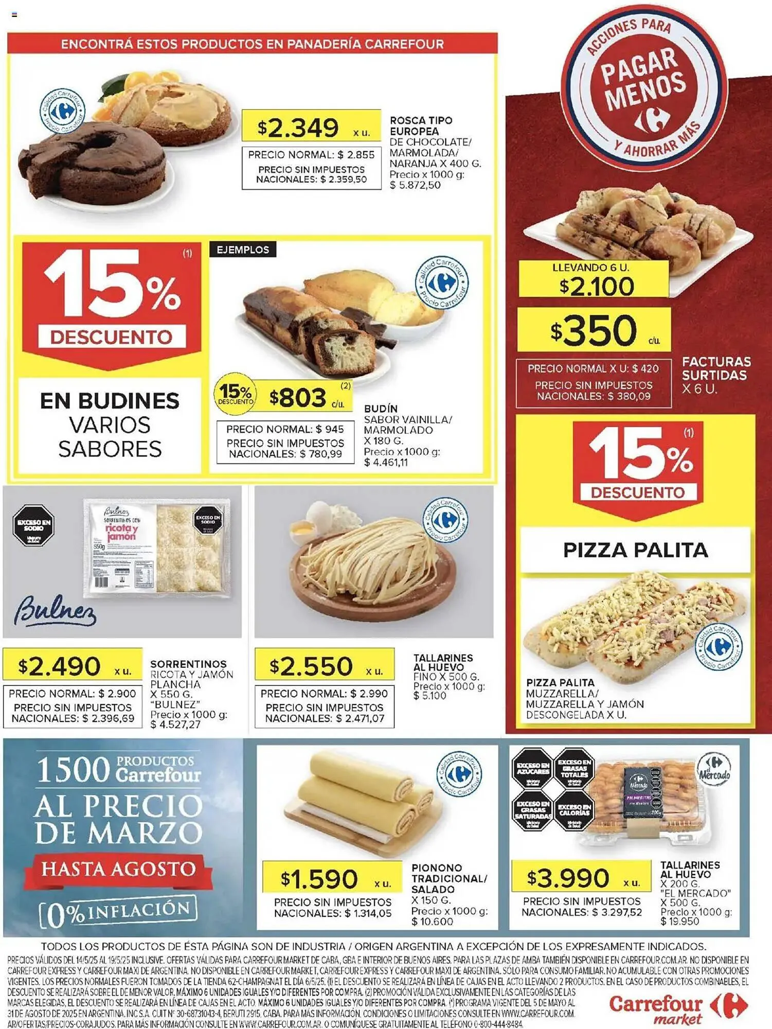 Ofertas de Catálogo Carrefour Market 14 de mayo al 20 de mayo 2025 - Página 16 del catálogo