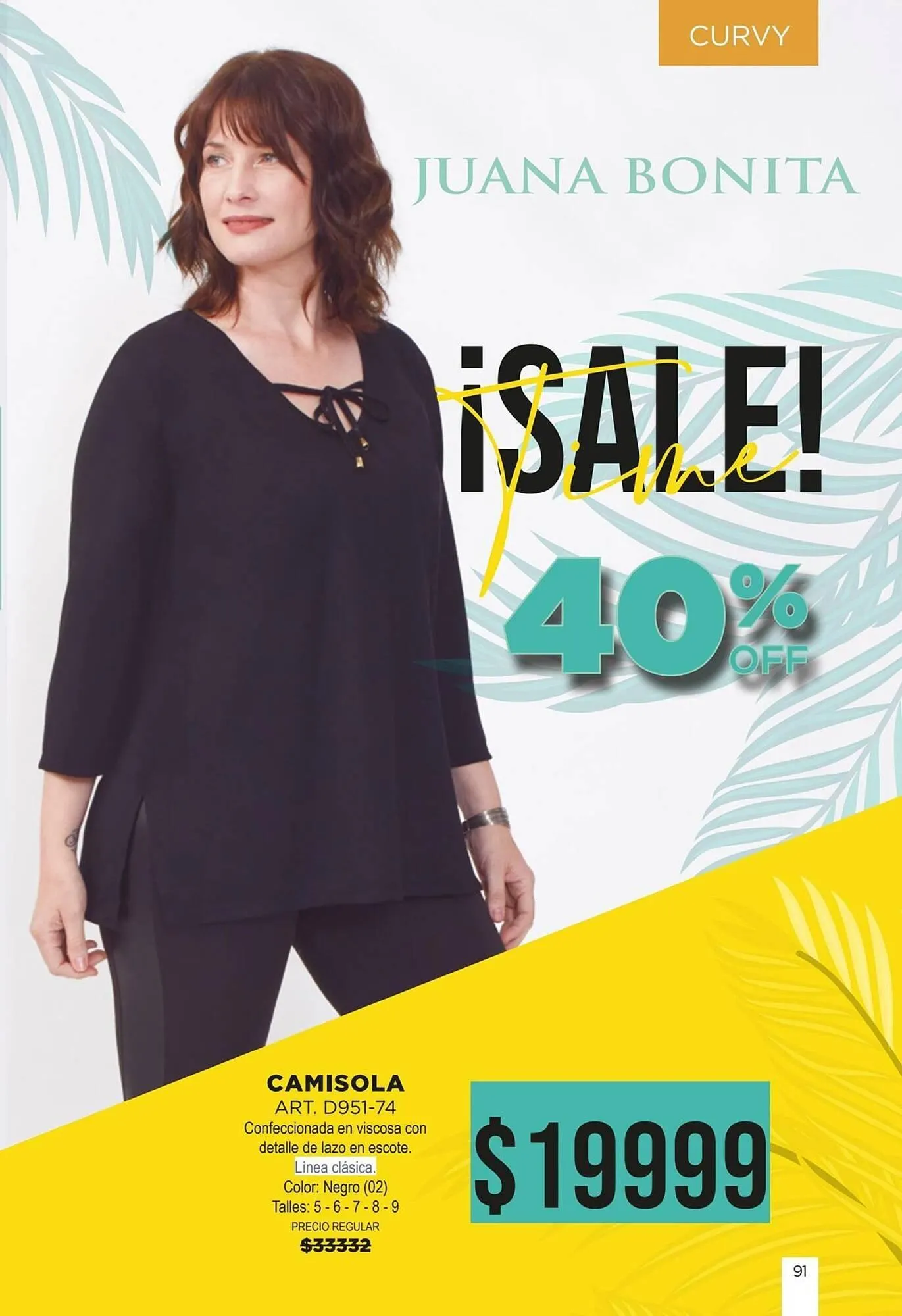 Ofertas de Catálogo Juana Bonita 9 de abril al 22 de abril 2025 - Página 91 del catálogo