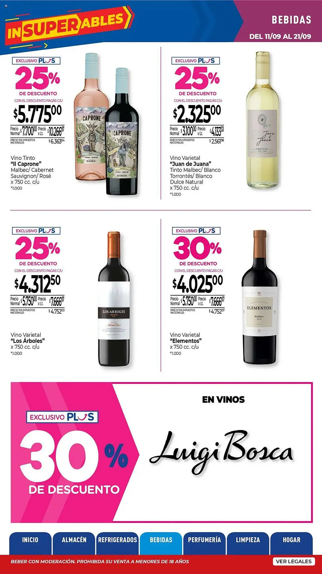 Ofertas de Catálogo La Anonima 11 de septiembre al 21 de septiembre 2025 - Página 21 del catálogo