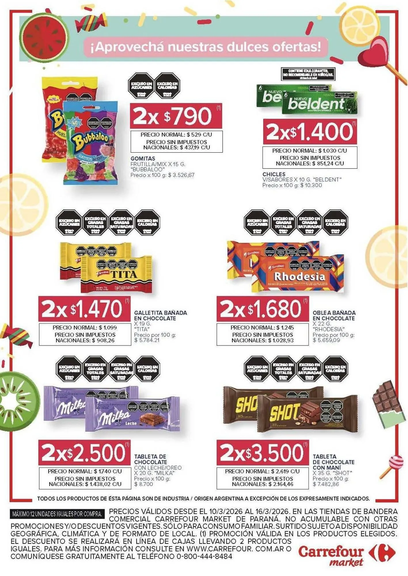 Ofertas de Folleto Carrefour Market 10 de marzo al 17 de marzo 2026 - Página 4 del catálogo