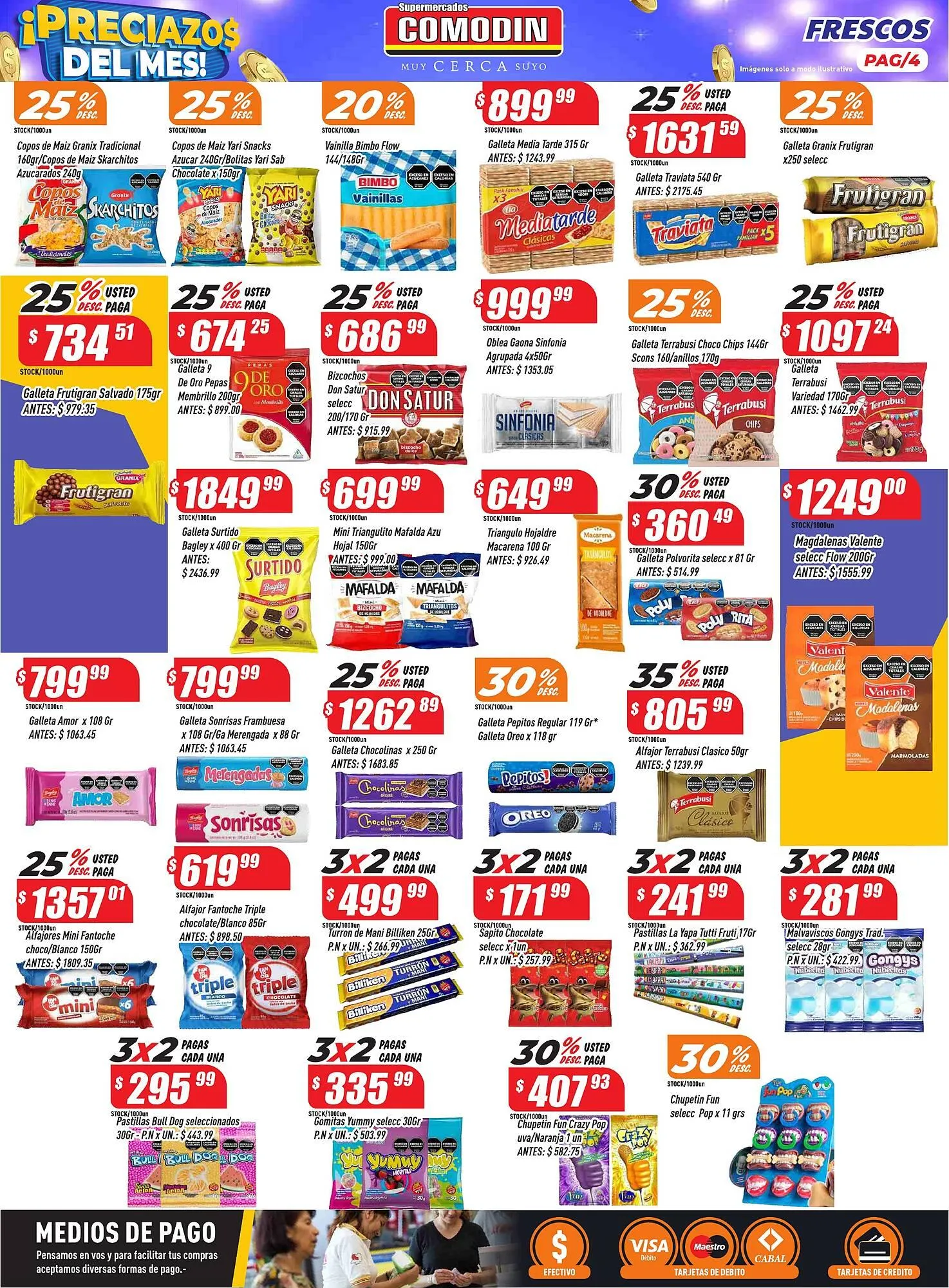 Ofertas de Catálogo Supermercados Comodin 26 de mayo al 1 de junio 2025 - Página 4 del catálogo