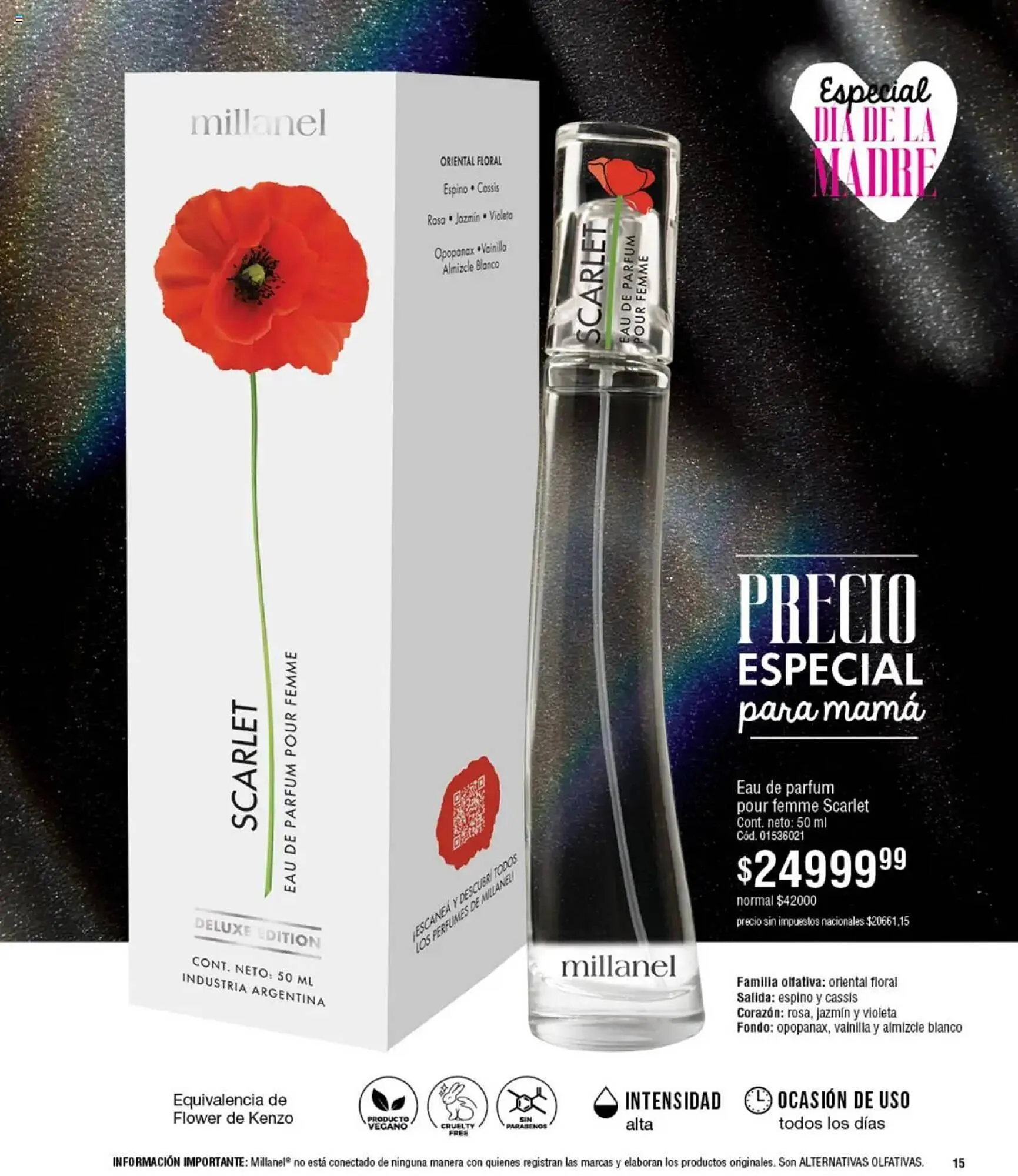 Ofertas de Catálogo Millanel Cosmética 15 de septiembre al 20 de octubre 2025 - Página 15 del catálogo