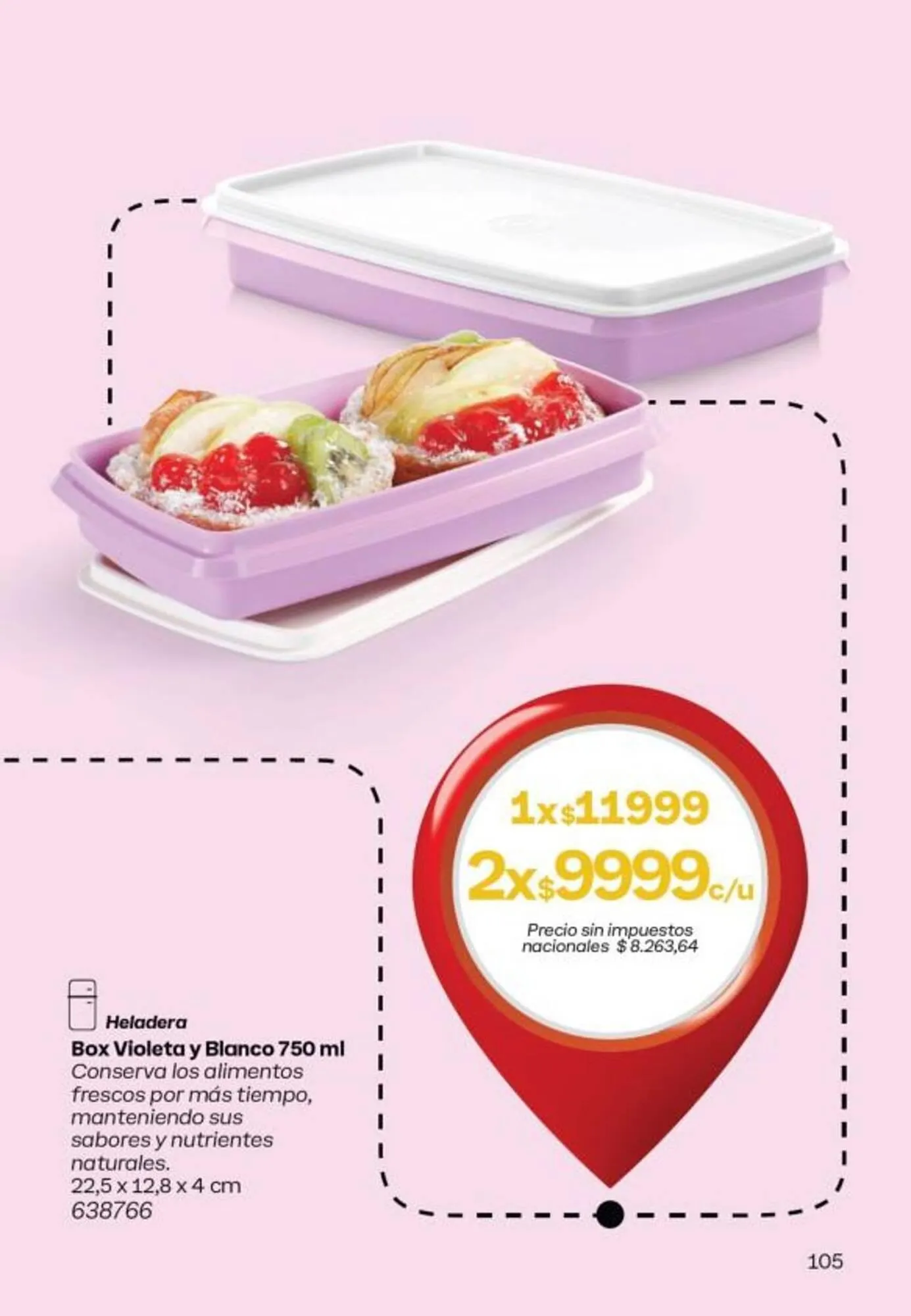 Ofertas de Catálogo Tupperware 10 de mayo al 31 de mayo 2025 - Página 106 del catálogo