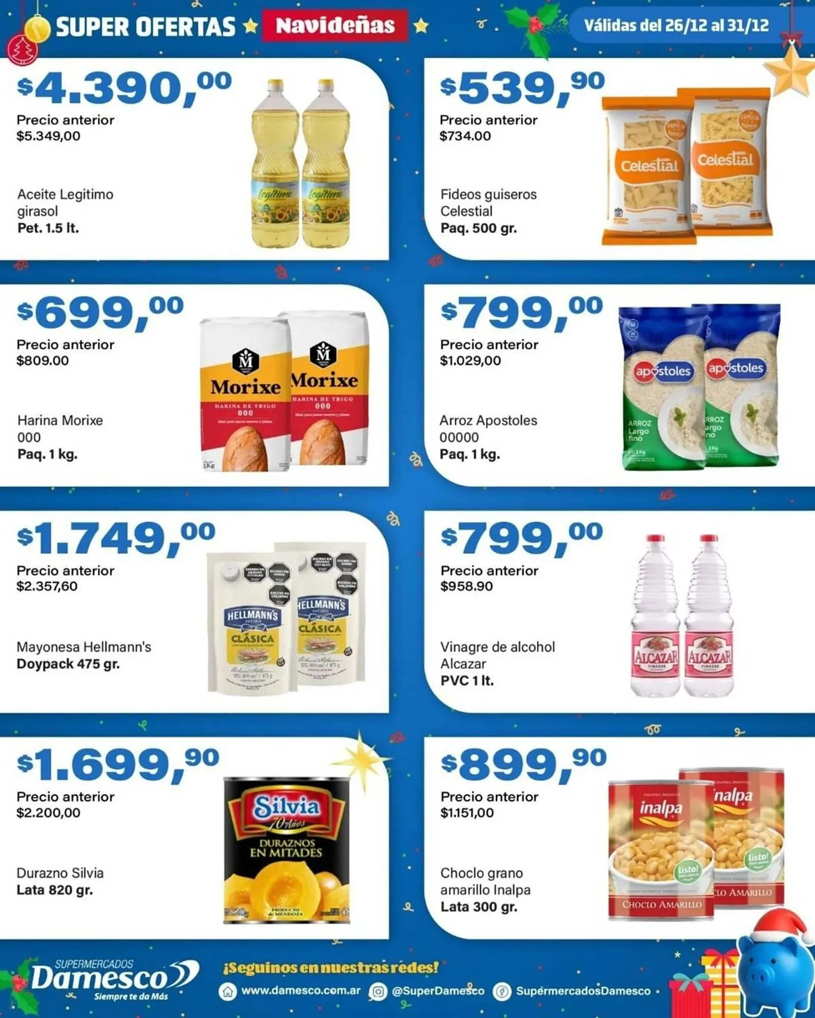 Ofertas de Catálogo Supermercados Damesco 26 de diciembre al 31 de diciembre 2025 - Página 6 del catálogo