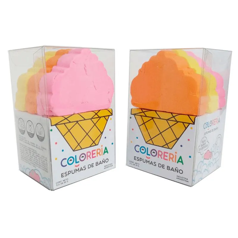 Set Espumas De Baño