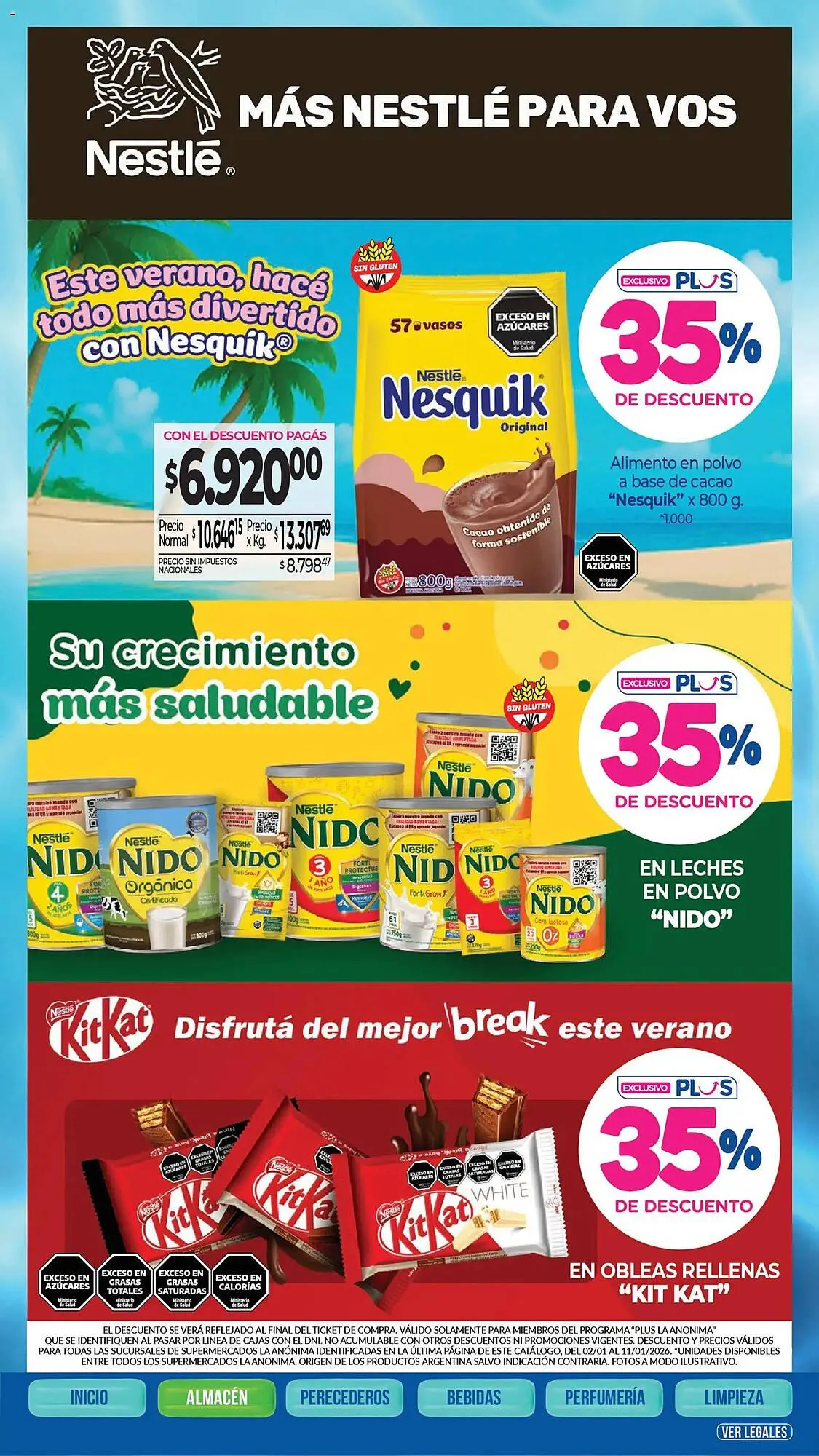 Ofertas de Catálogo La Anonima 2 de enero al 11 de enero 2026 - Página 7 del catálogo
