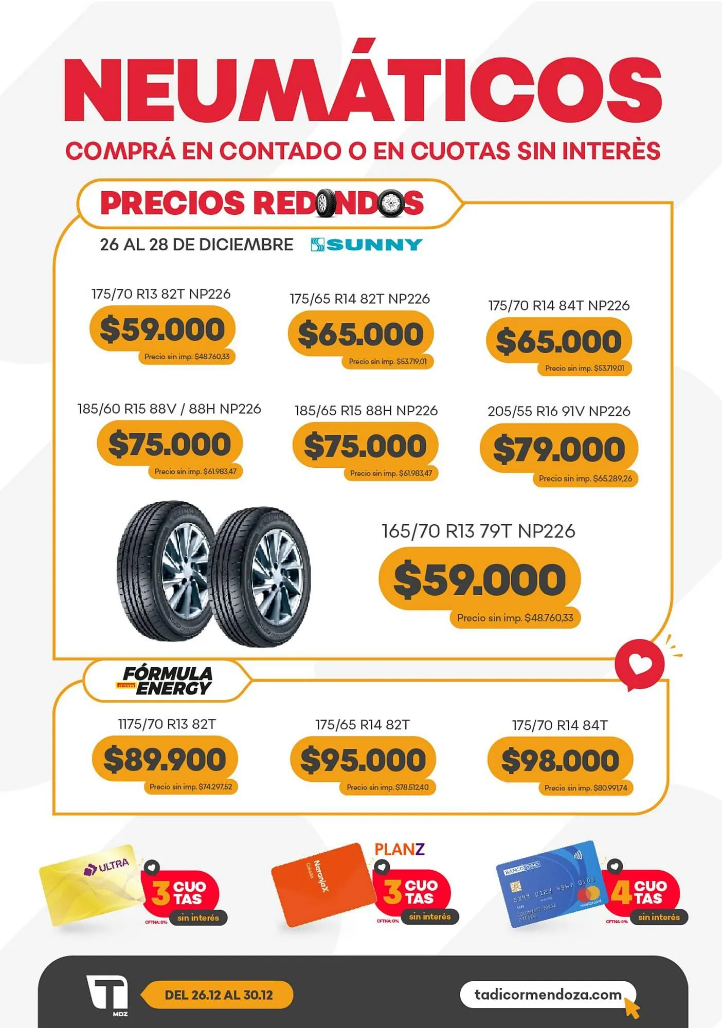 Ofertas de Catálogo Supermercados Tadicor 26 de diciembre al 30 de diciembre 2025 - Página 8 del catálogo