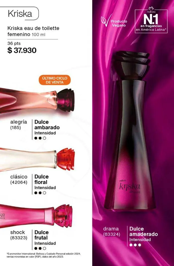 Ofertas de Catálogo Natura  3 de septiembre al 30 de septiembre 2024 - Página 102 del catálogo