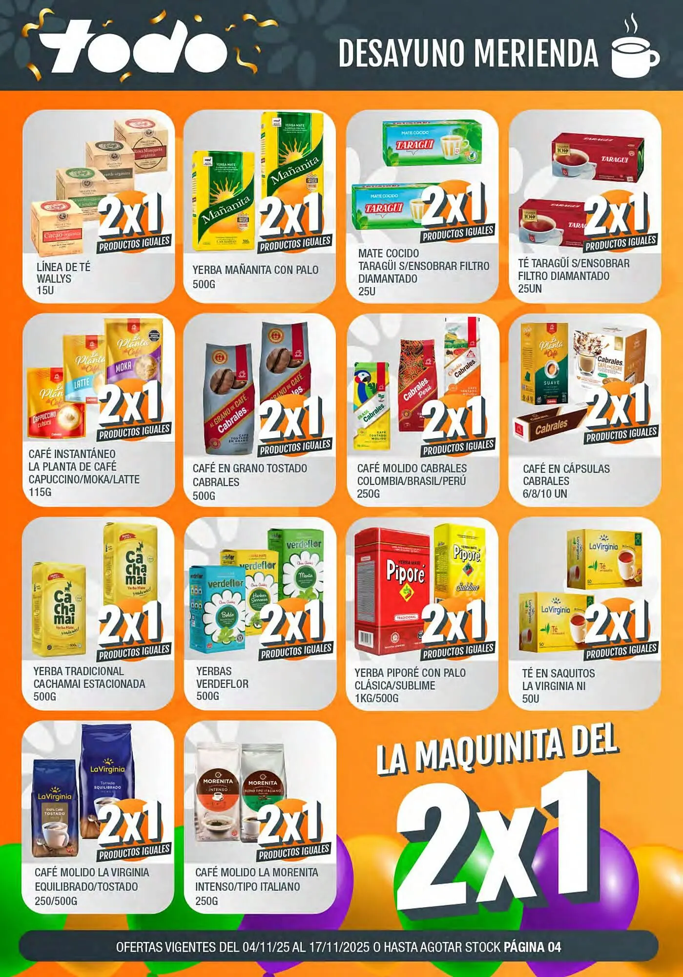 Ofertas de Catálogo Supermercados Todo 4 de noviembre al 17 de noviembre 2025 - Página 4 del catálogo