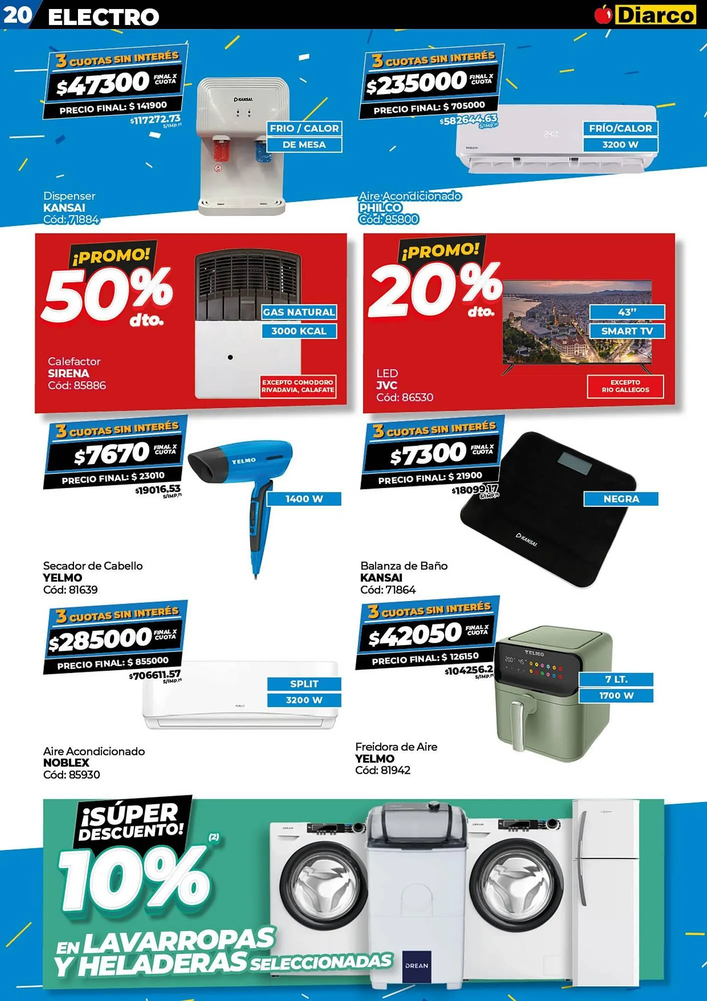 Ofertas de Catálogo Diarco 25 de agosto al 30 de agosto 2025 - Página 20 del catálogo