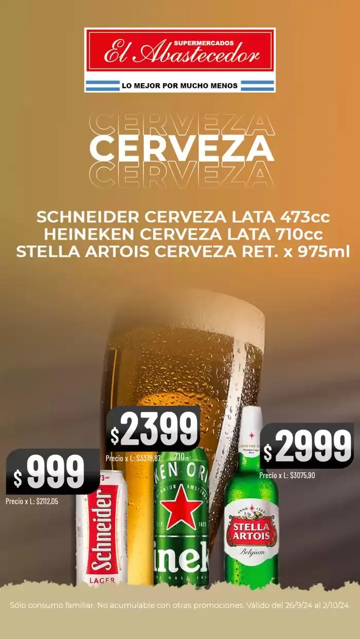 Ofertas de Ofertas de El Abastecedor 30 de septiembre al 2 de octubre 2024 - Página 4 del catálogo