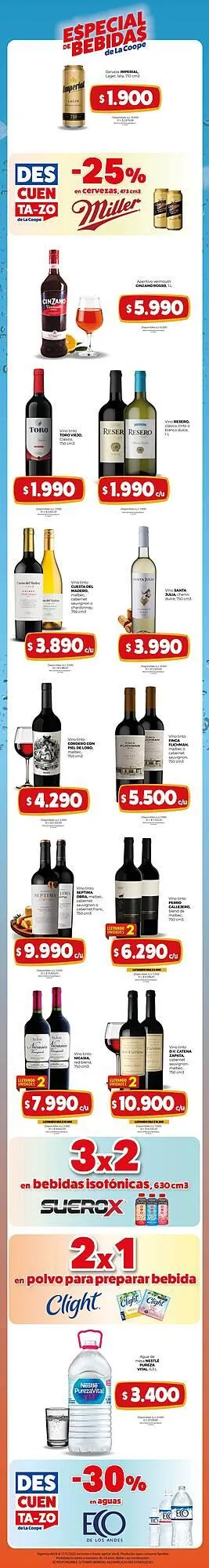 Ofertas de Catálogo Cooperativa Obrera 8 de mayo al 11 de mayo 2025 - Página 1 del catálogo