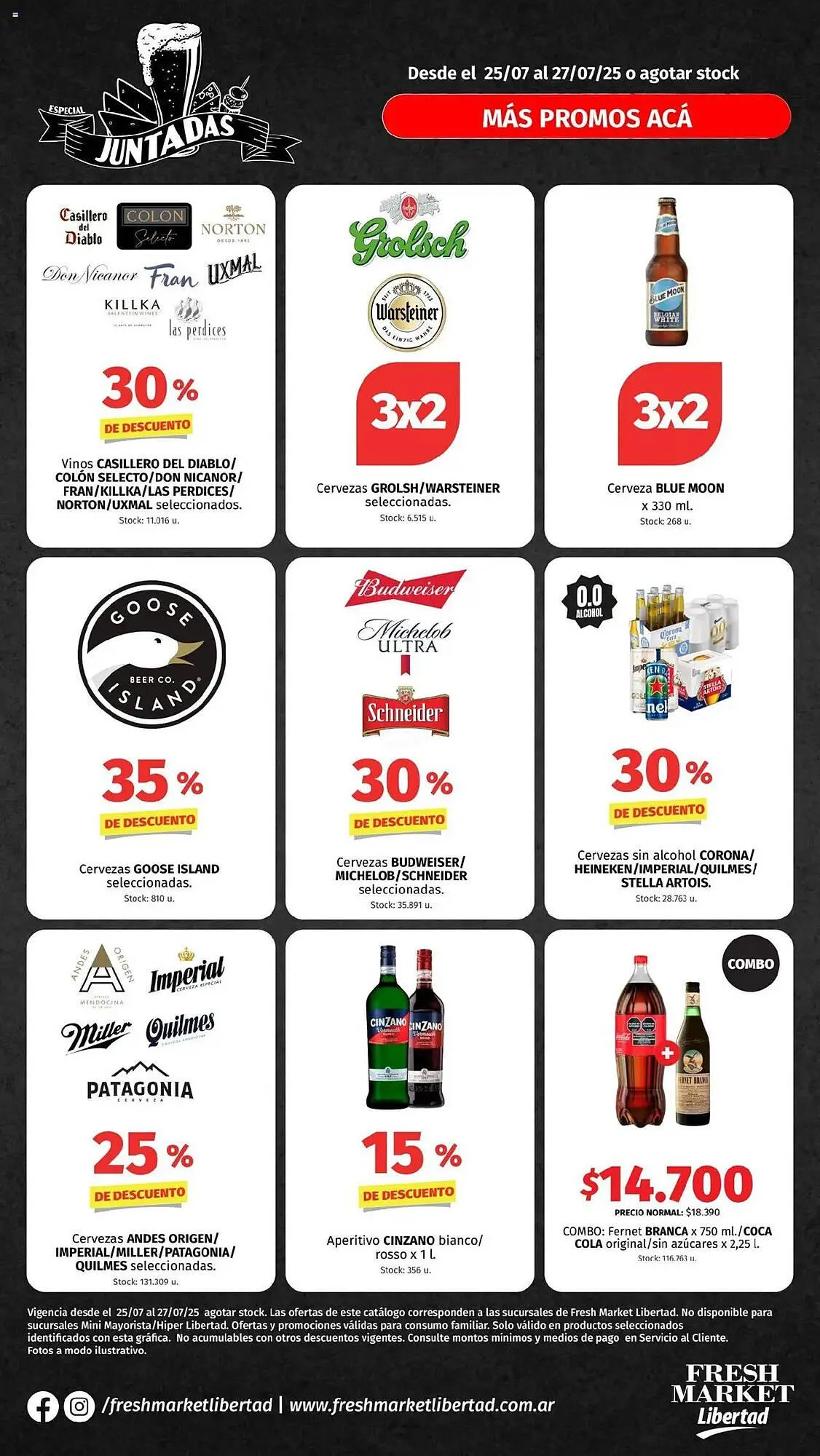 Ofertas de Catálogo Hipermercado Libertad 25 de julio al 27 de julio 2025 - Página 1 del catálogo