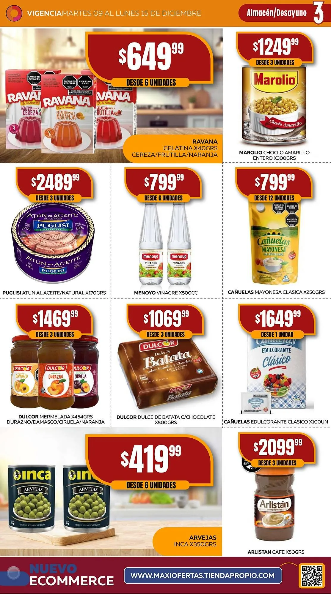Ofertas de Catálogo Maxi Ofertas 9 de diciembre al 15 de diciembre 2025 - Página 3 del catálogo