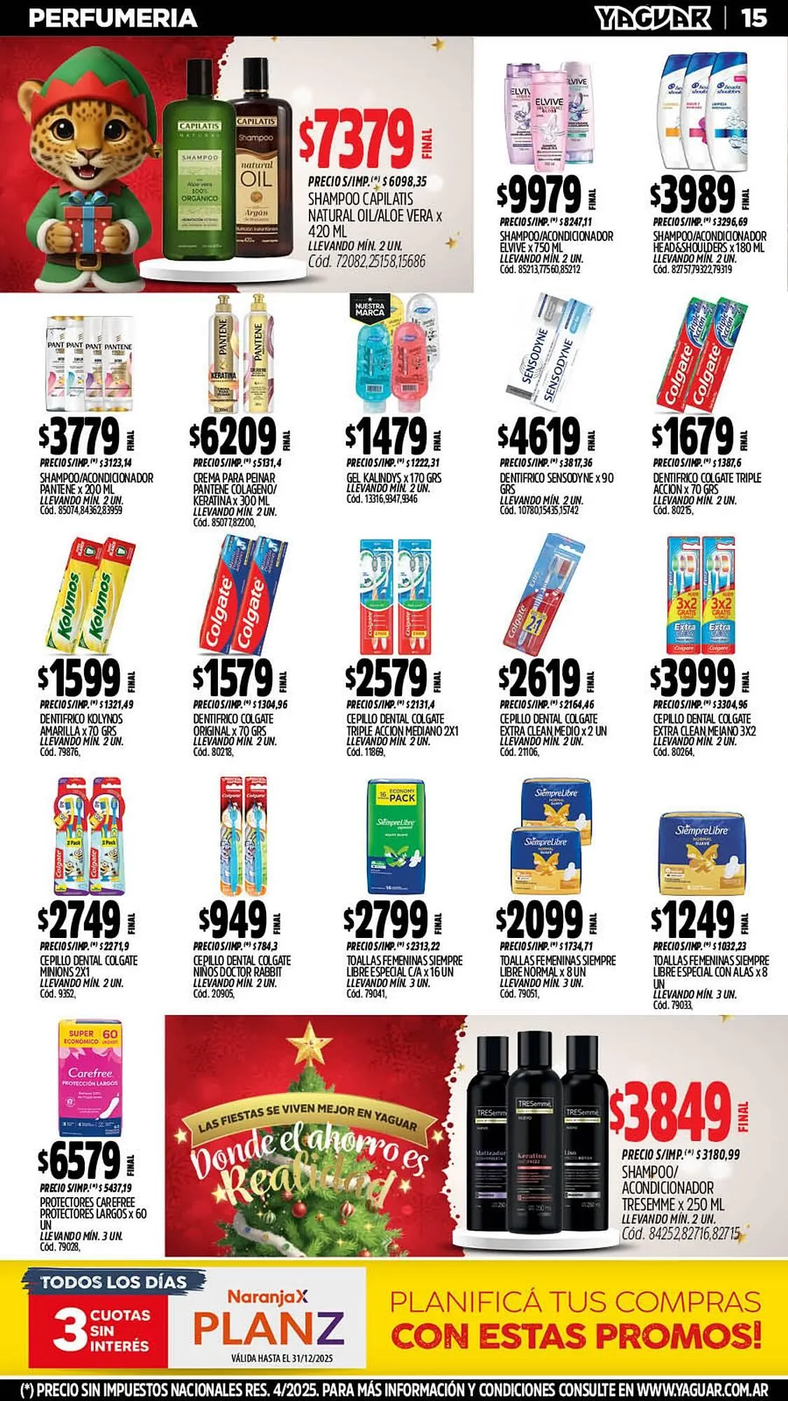 Ofertas de Catálogo Supermercados Yaguar 22 de diciembre al 28 de diciembre 2025 - Página 17 del catálogo