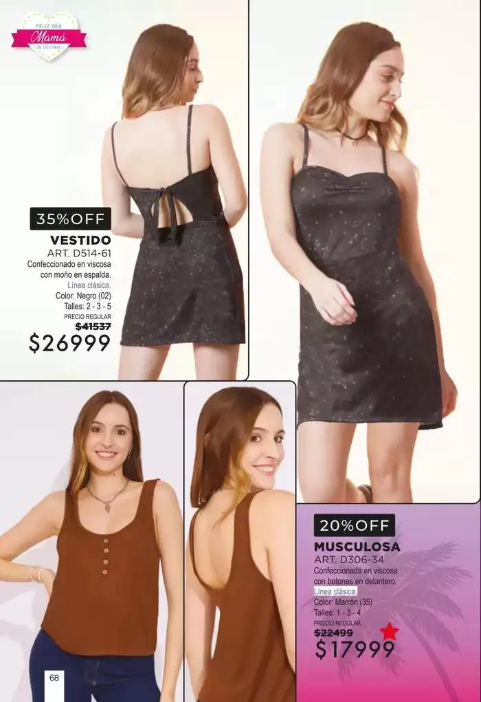 Ofertas de Juana Bonita Catálogo 1024 & 1124 1 de octubre al 15 de octubre 2024 - Página 140 del catálogo