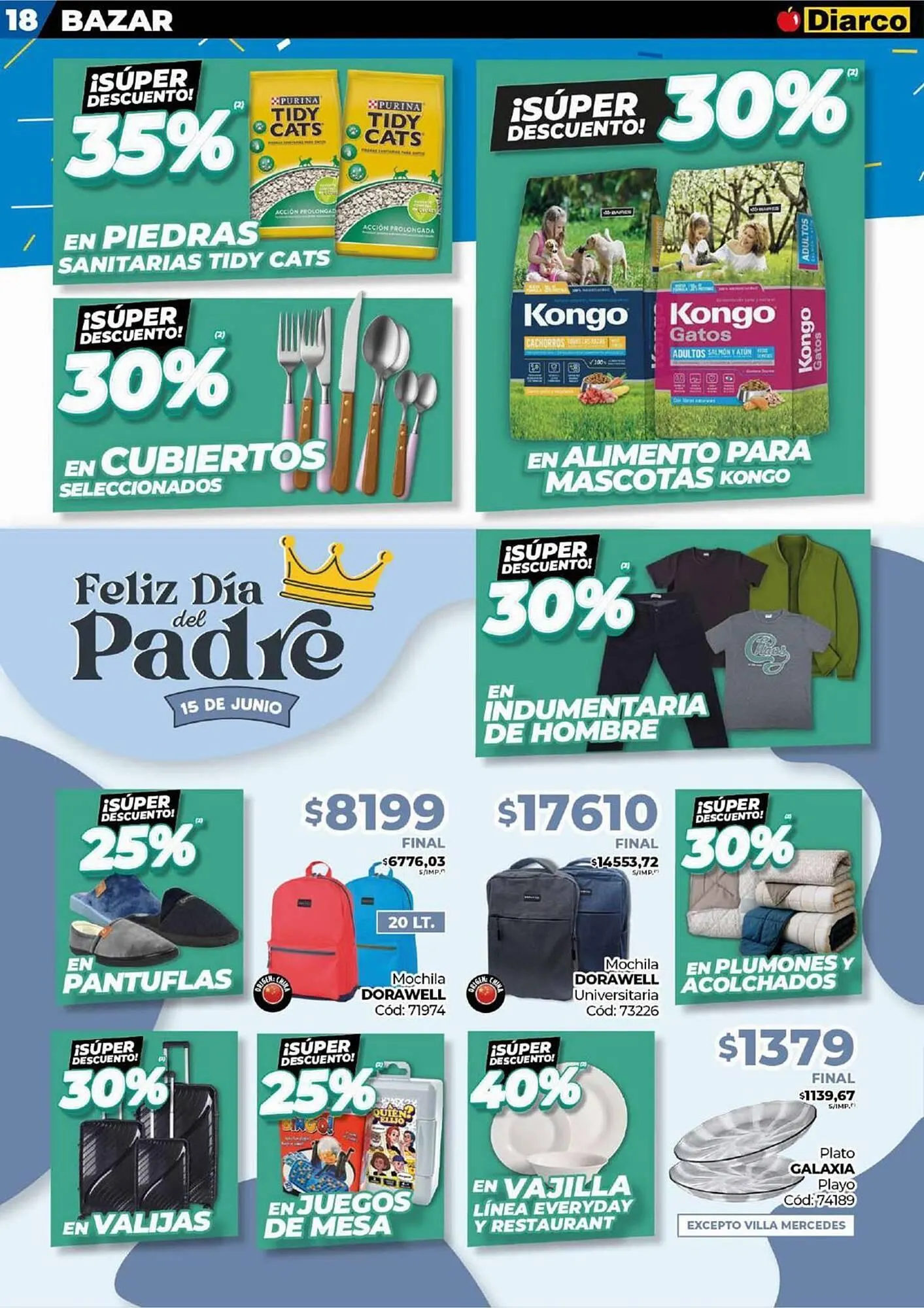Ofertas de Catálogo Diarco 9 de junio al 16 de junio 2025 - Página 18 del catálogo