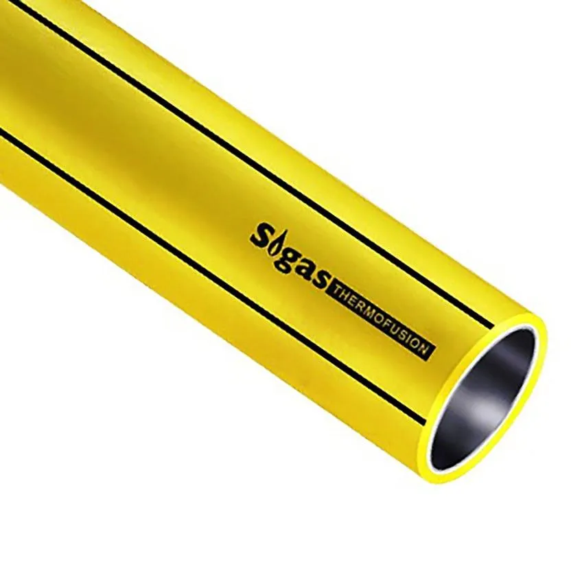 Tubo de acero polietileno 32 mm x 4 mts