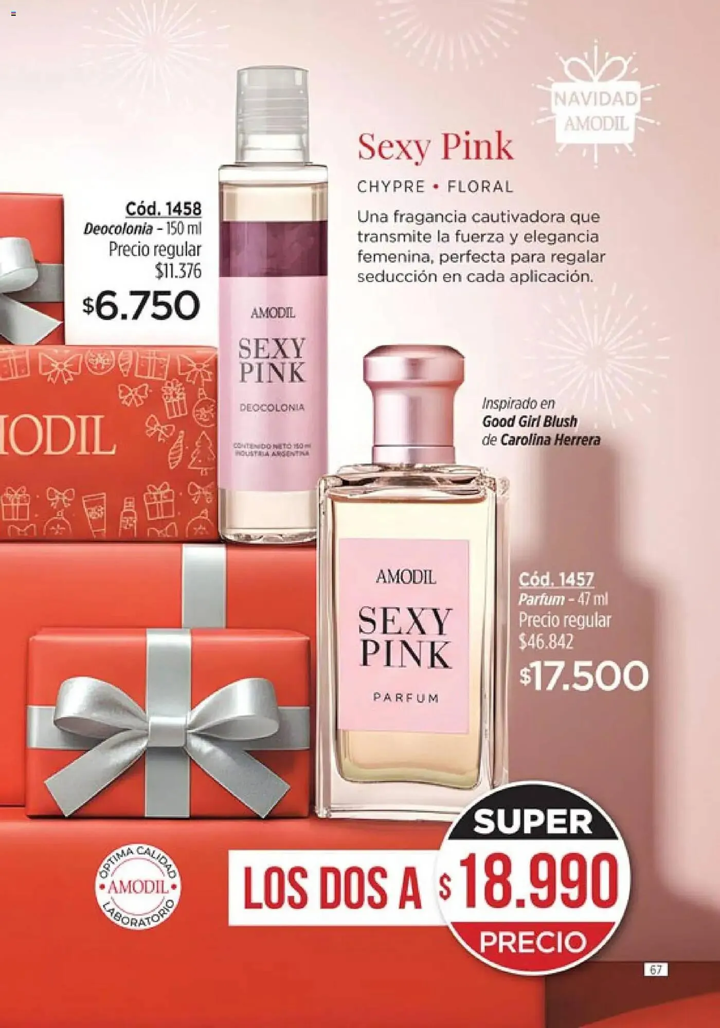 Ofertas de Catálogo Amodil 14 de octubre al 1 de diciembre 2025 - Página 67 del catálogo