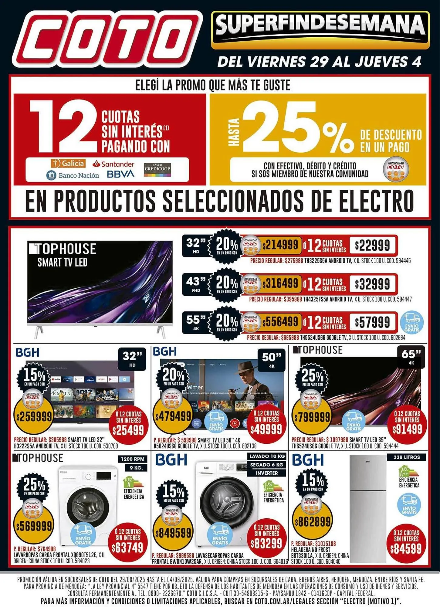 Ofertas de Catálogo Coto 2 de septiembre al 9 de septiembre 2025 - Página 4 del catálogo