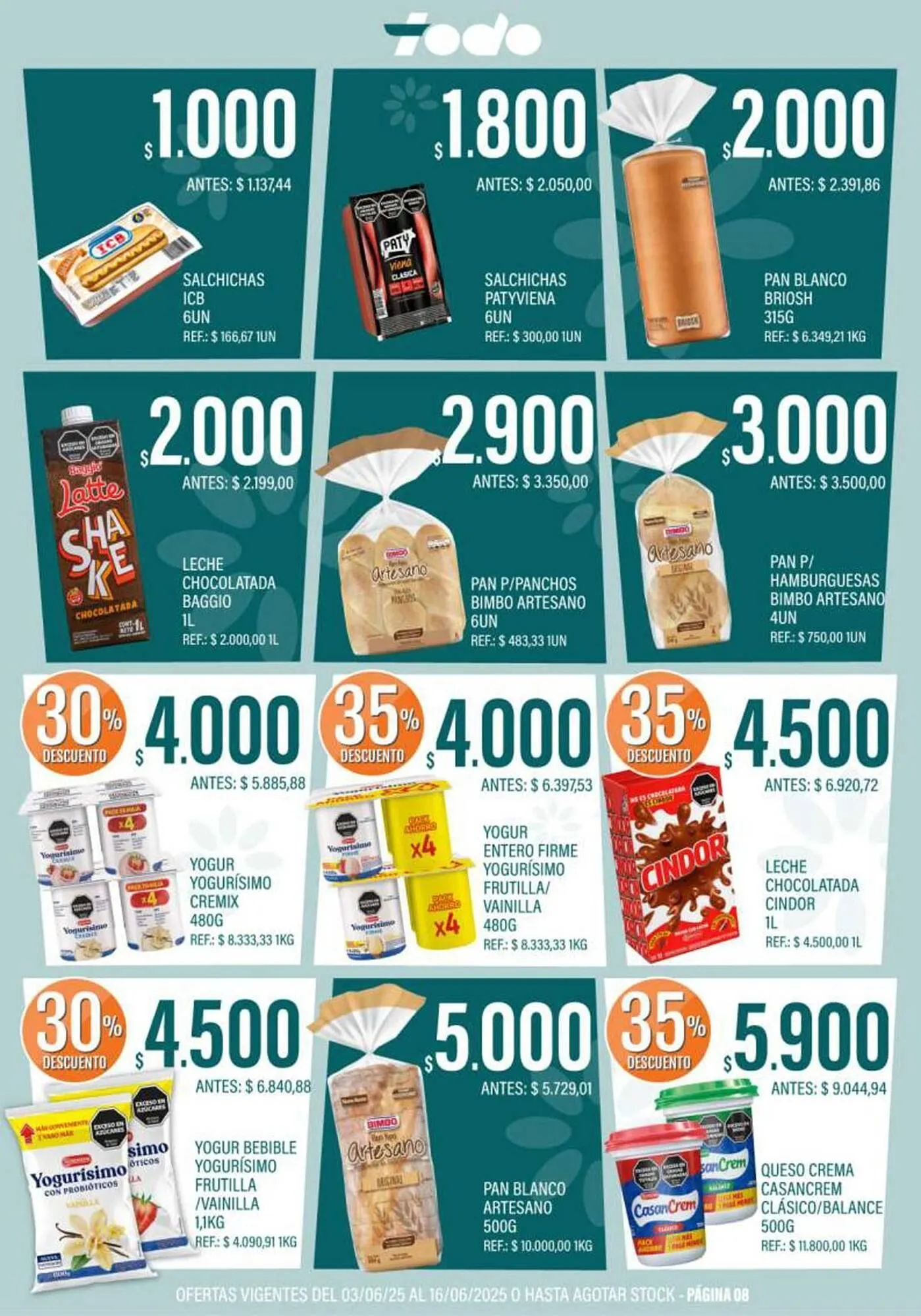 Ofertas de Catálogo Supermercados Todo 4 de junio al 16 de junio 2025 - Página 8 del catálogo