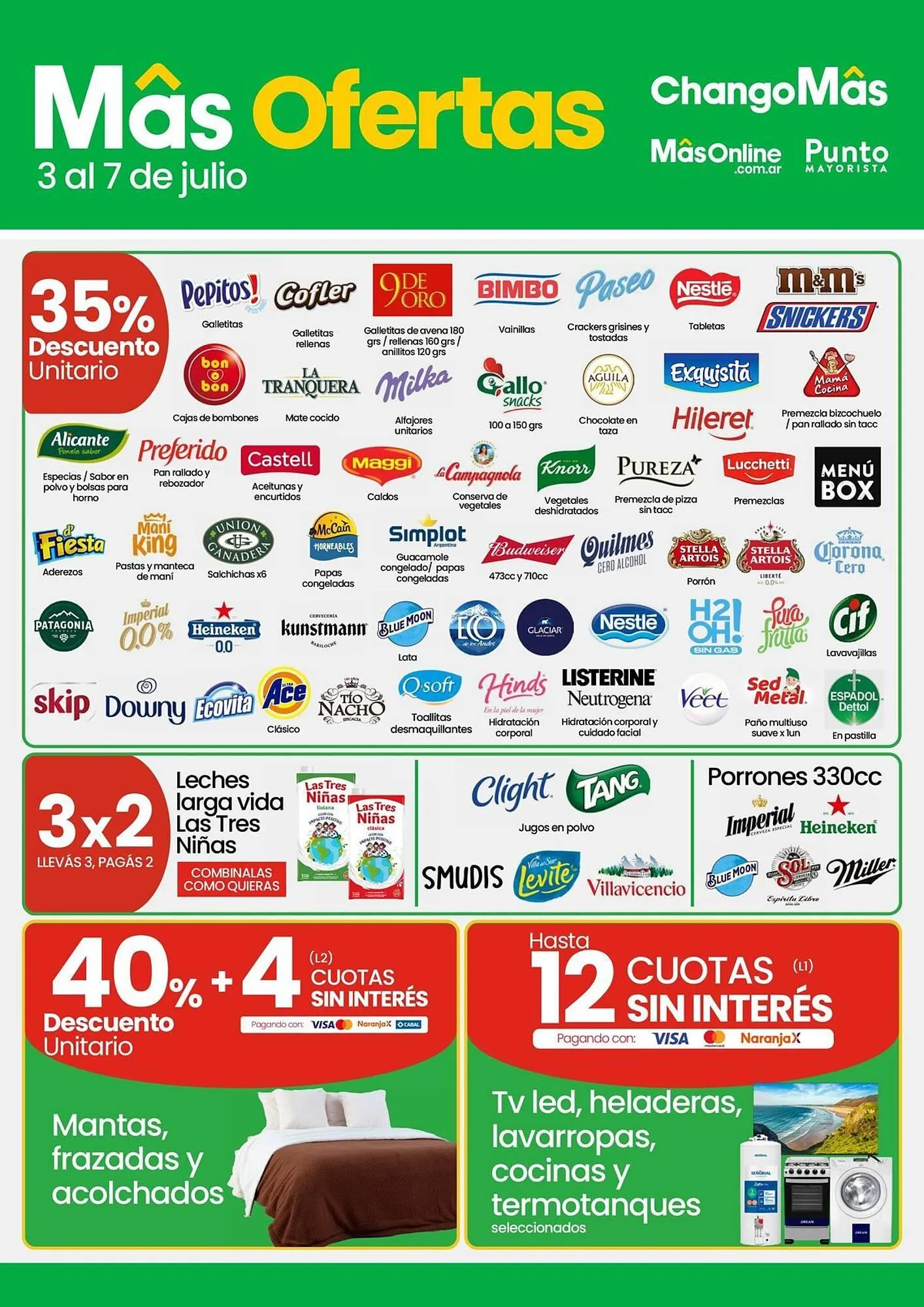 Ofertas de Catálogo Changomas 7 de julio al 7 de julio 2025 - Página 1 del catálogo