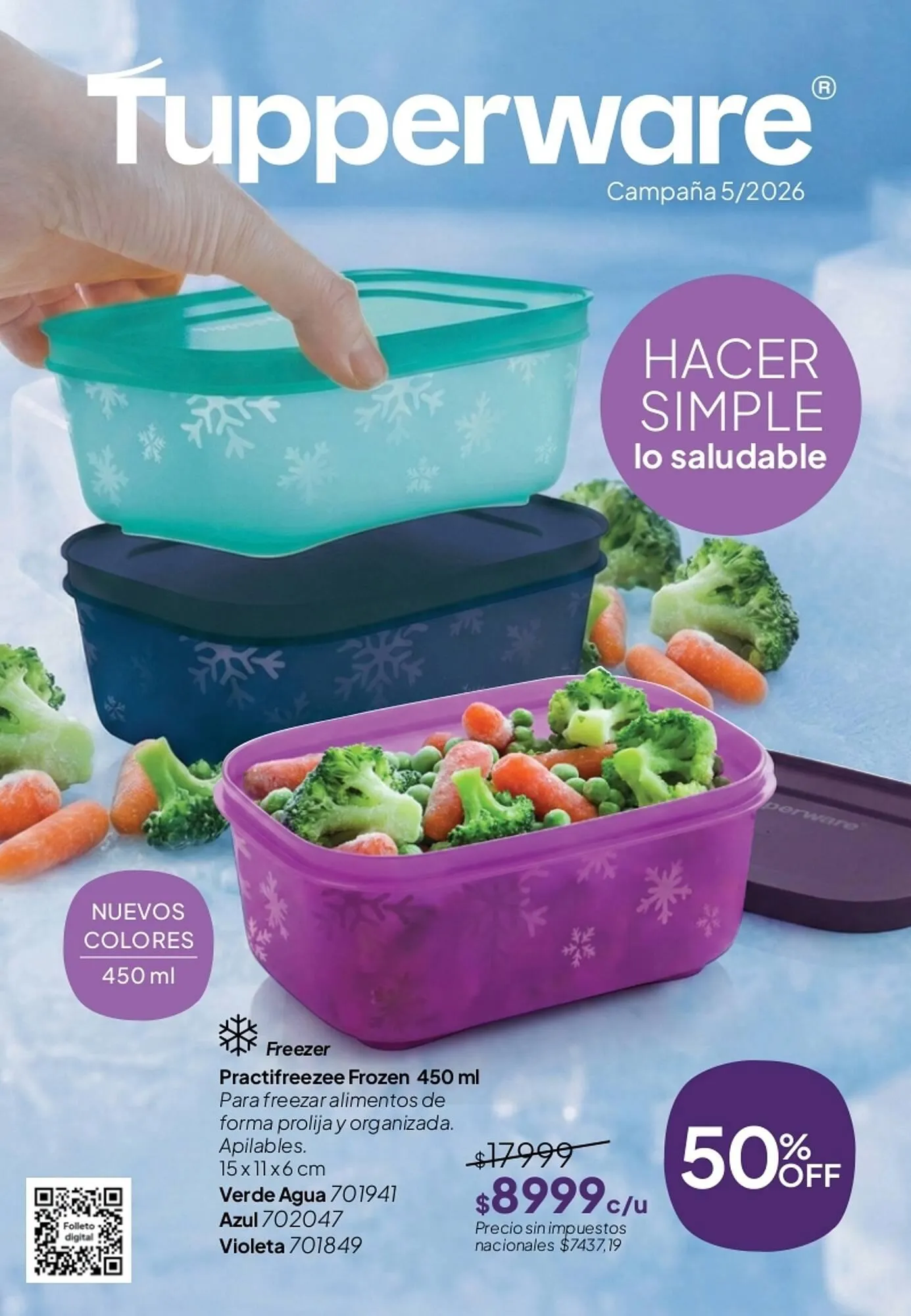 Ofertas de Folleto Tupperware 11 de febrero al 20 de febrero 2026 - Página 1 del catálogo