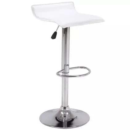 Silla de bar Enzo pvc blanco
