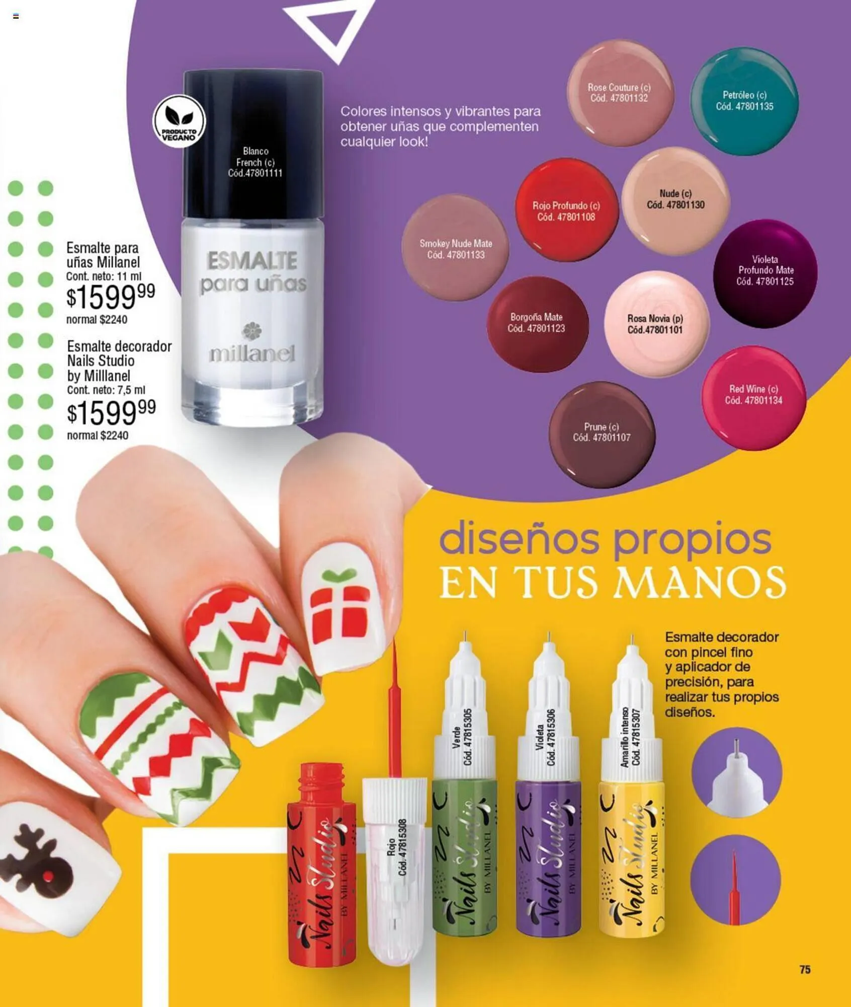 Ofertas de Catálogo Millanel Cosmética 13 de noviembre al 10 de diciembre 2023 - Página 75 del catálogo