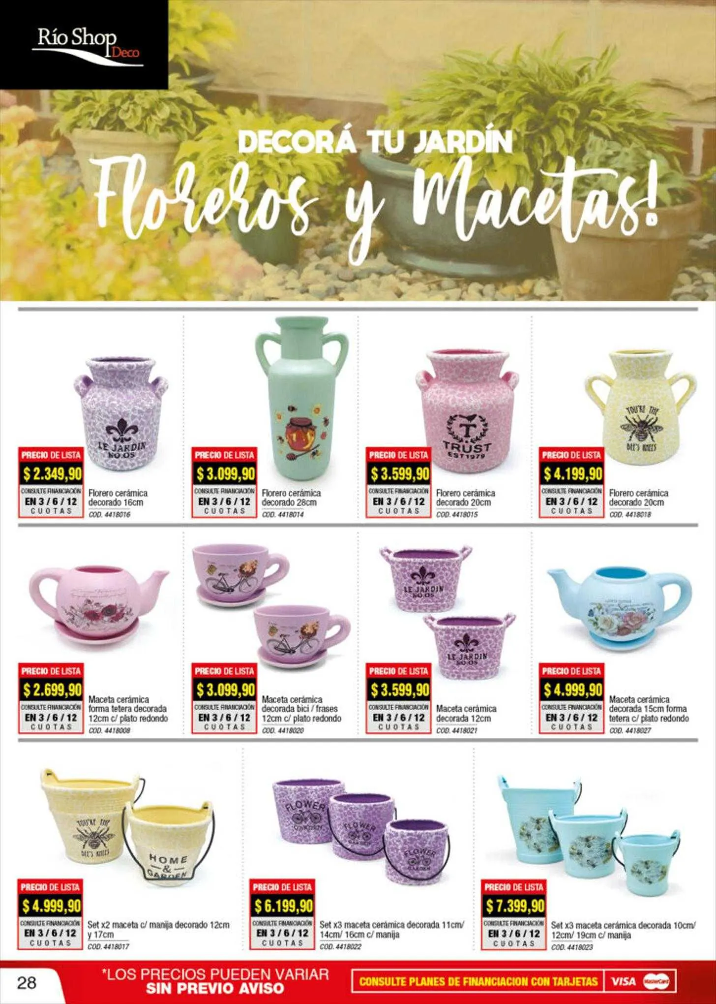 Ofertas de Catálogo Río Shop Deco 6 de septiembre al 10 de septiembre 2023 - Página 28 del catálogo
