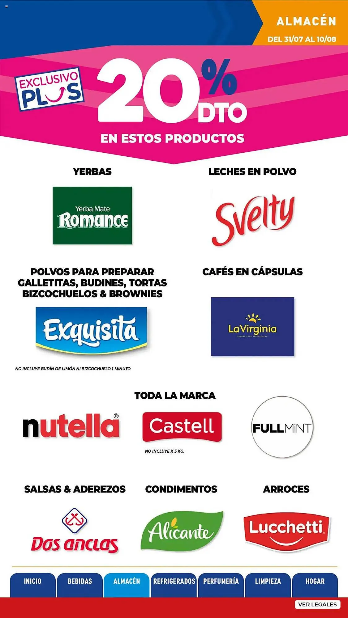 Ofertas de Catálogo La Anonima 31 de julio al 11 de agosto 2025 - Página 19 del catálogo