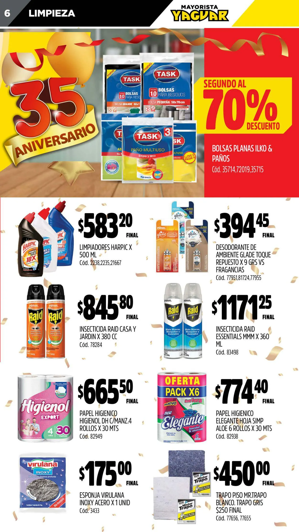 Ofertas de Yaguar - Bahía Blanca 30 de octubre al 5 de noviembre 2023 - Página 6 del catálogo