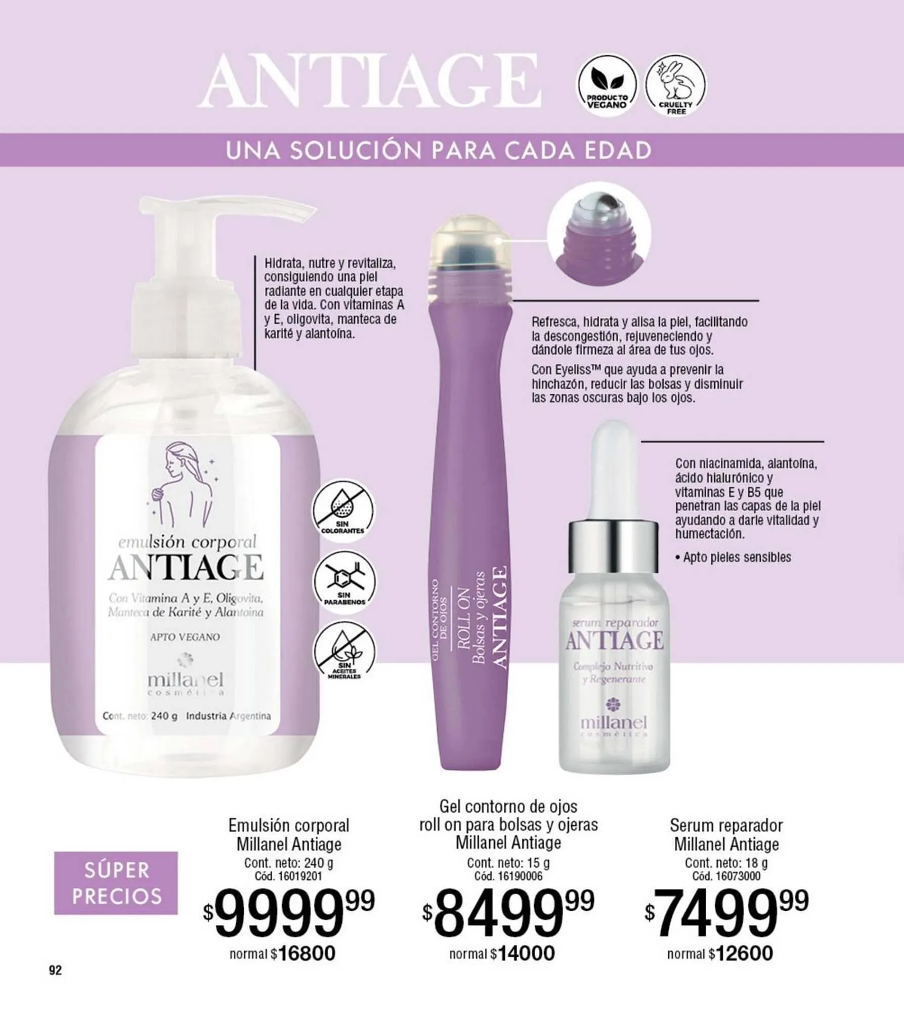 Ofertas de Catálogo Millanel Cosmética 27 de febrero al 31 de marzo 2025 - Página 92 del catálogo