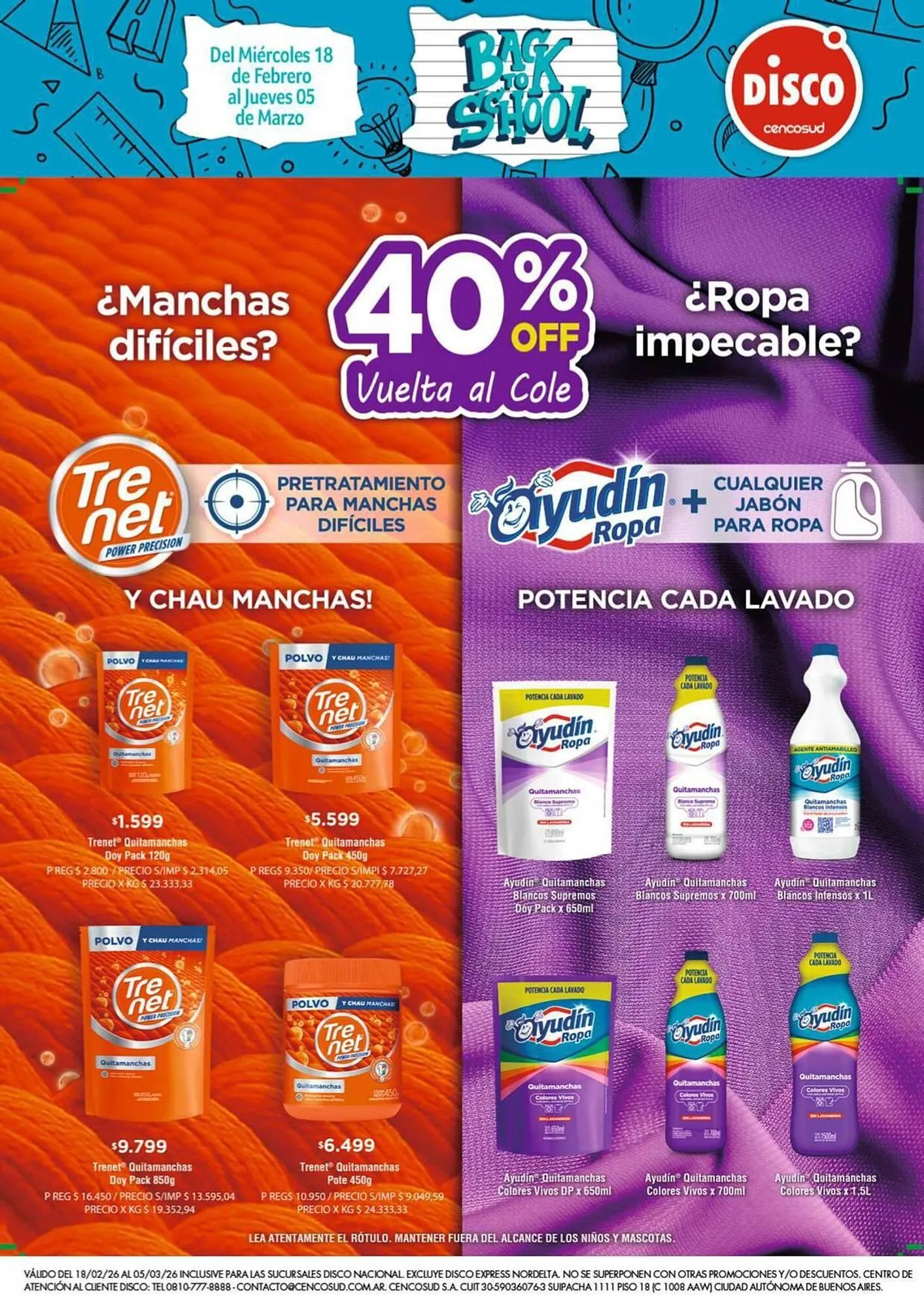 Ofertas de Folleto Disco 18 de febrero al 5 de marzo 2026 - Página 12 del catálogo